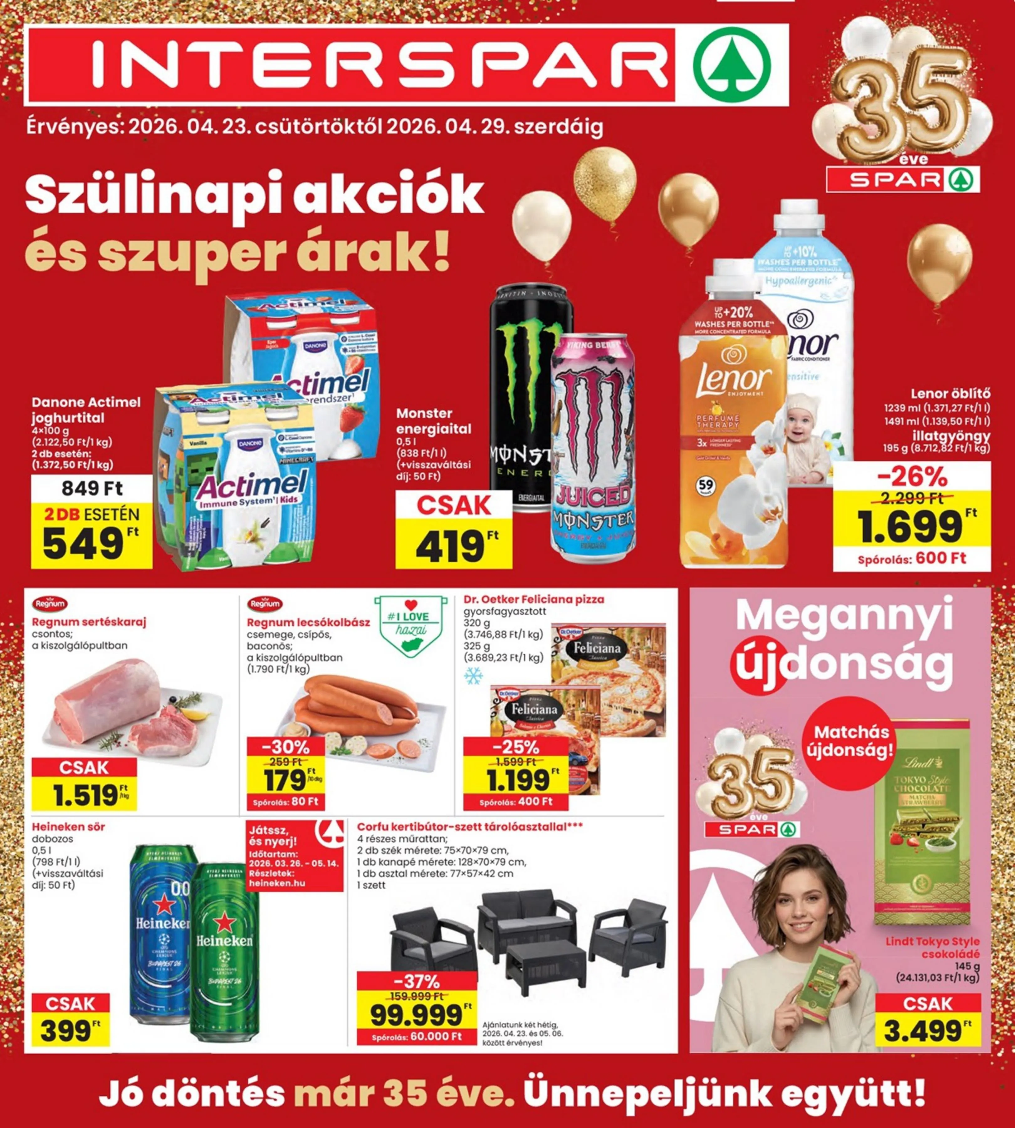 Interspar akciós újság 04.23–04.29