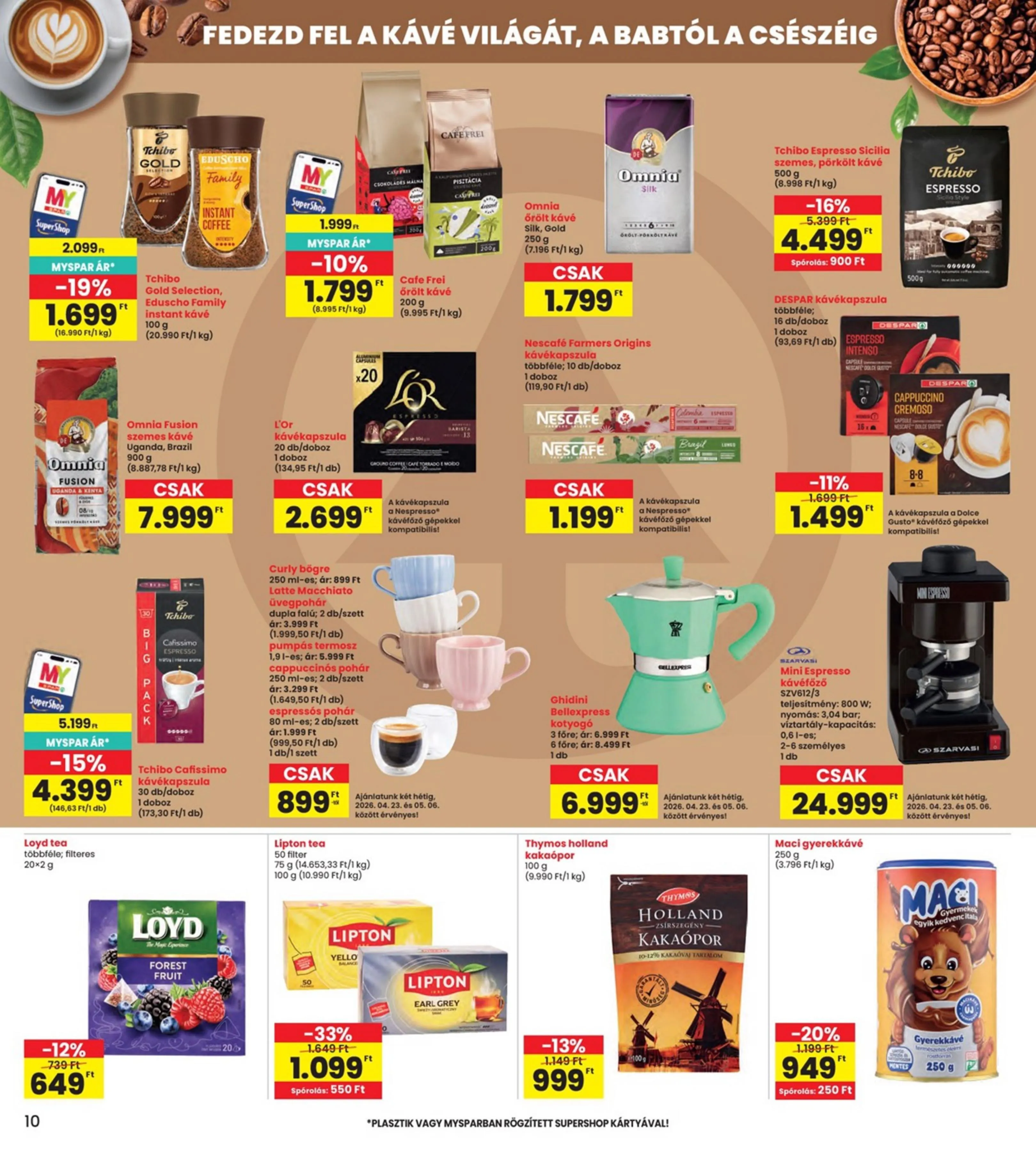 Interspar akciós újság 04.23–04.29 – 10. oldal