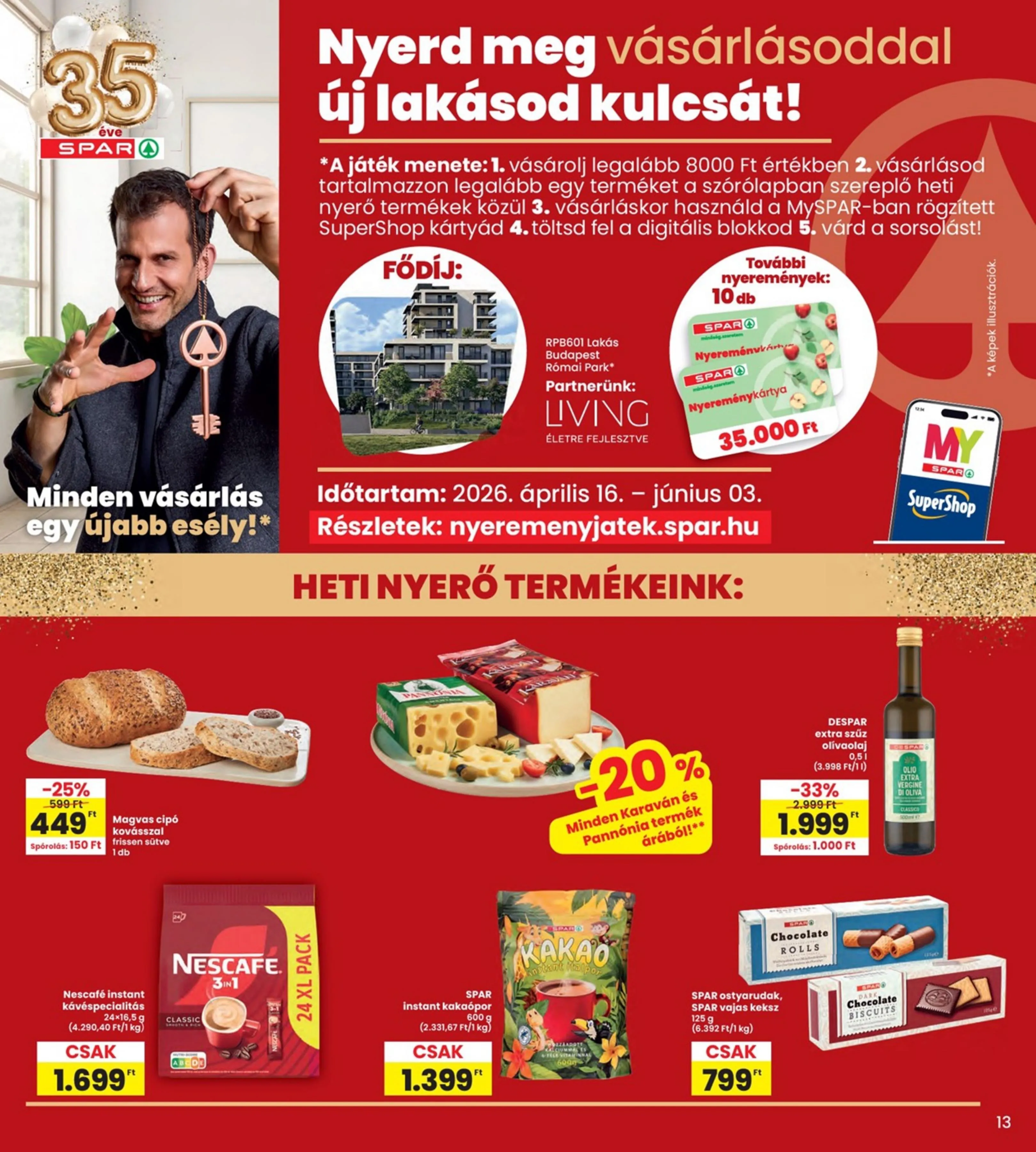 Interspar akciós újság 04.23–04.29 – 13. oldal