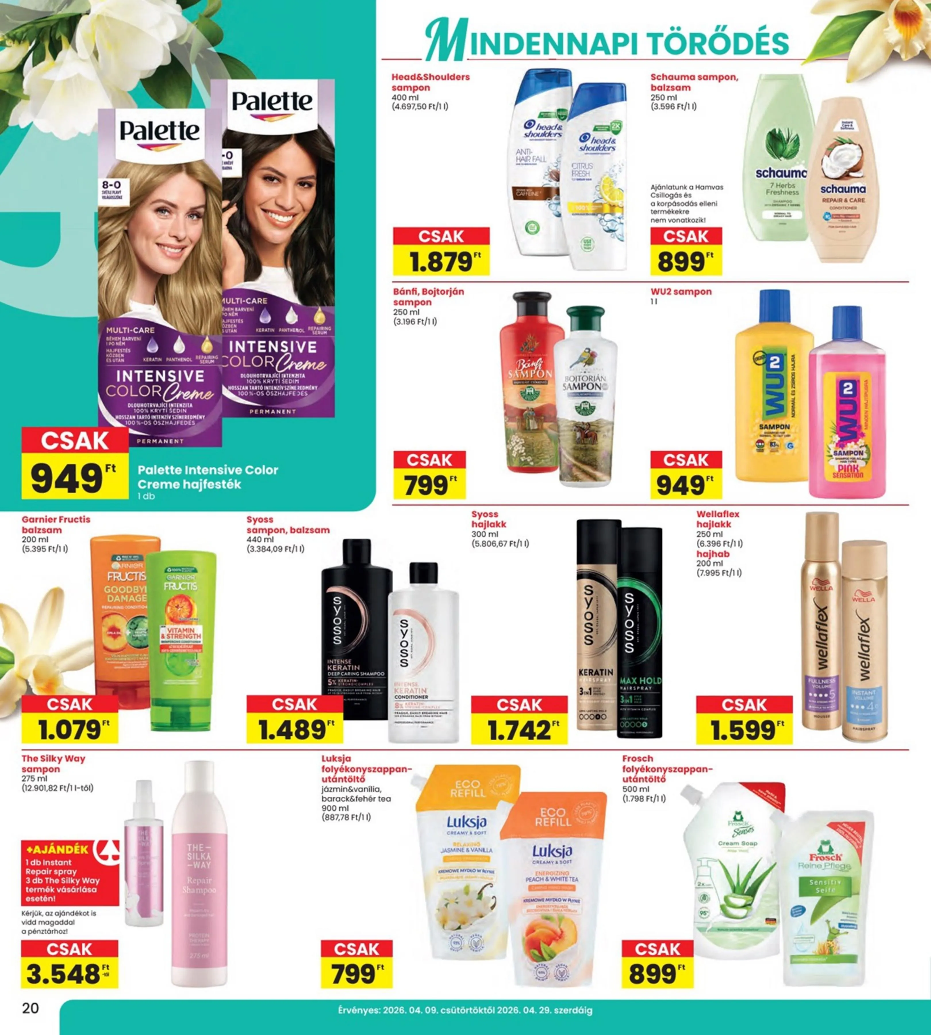 Interspar akciós újság 04.23–04.29 – 20. oldal