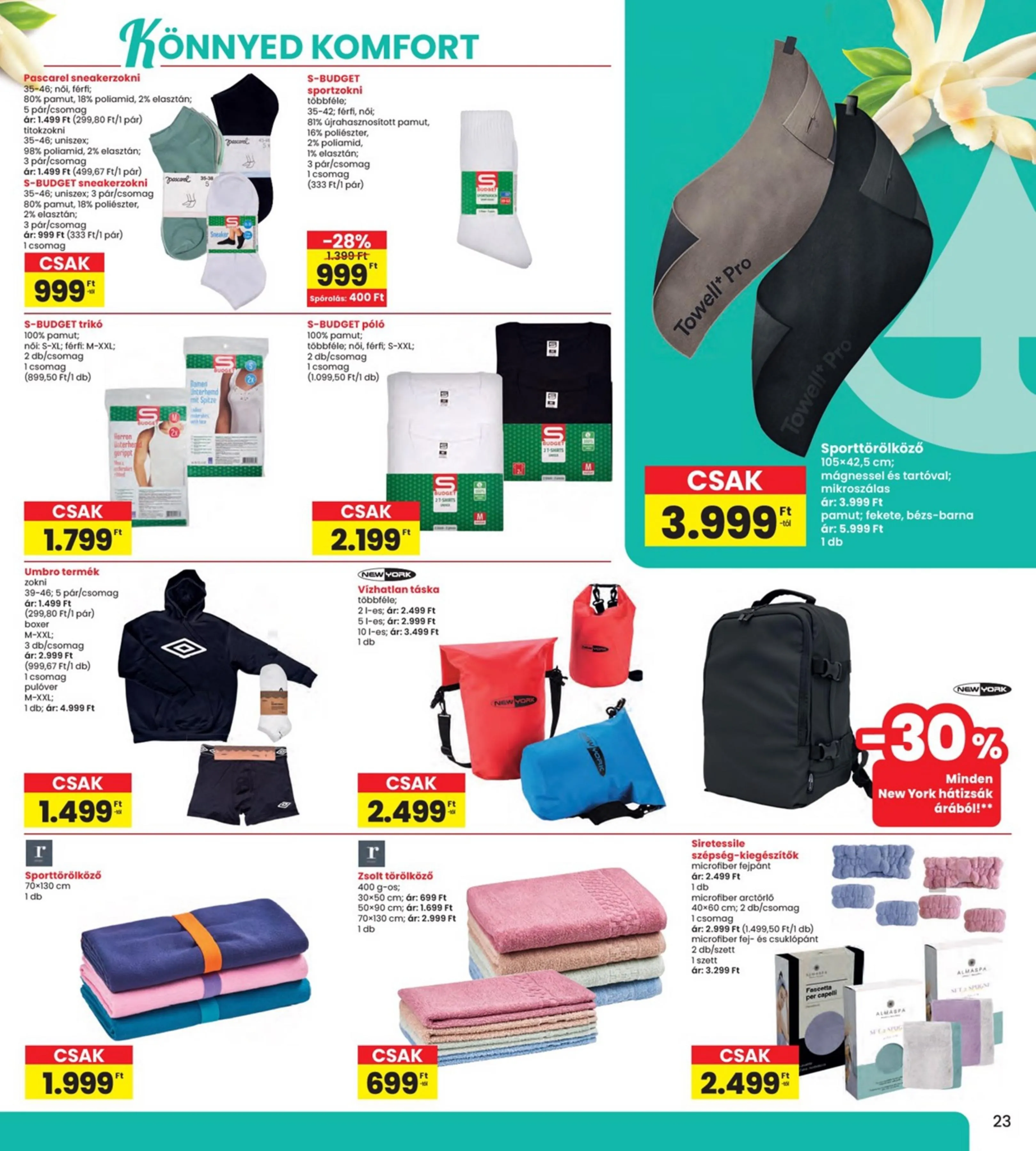 Interspar akciós újság 04.23–04.29 – 23. oldal