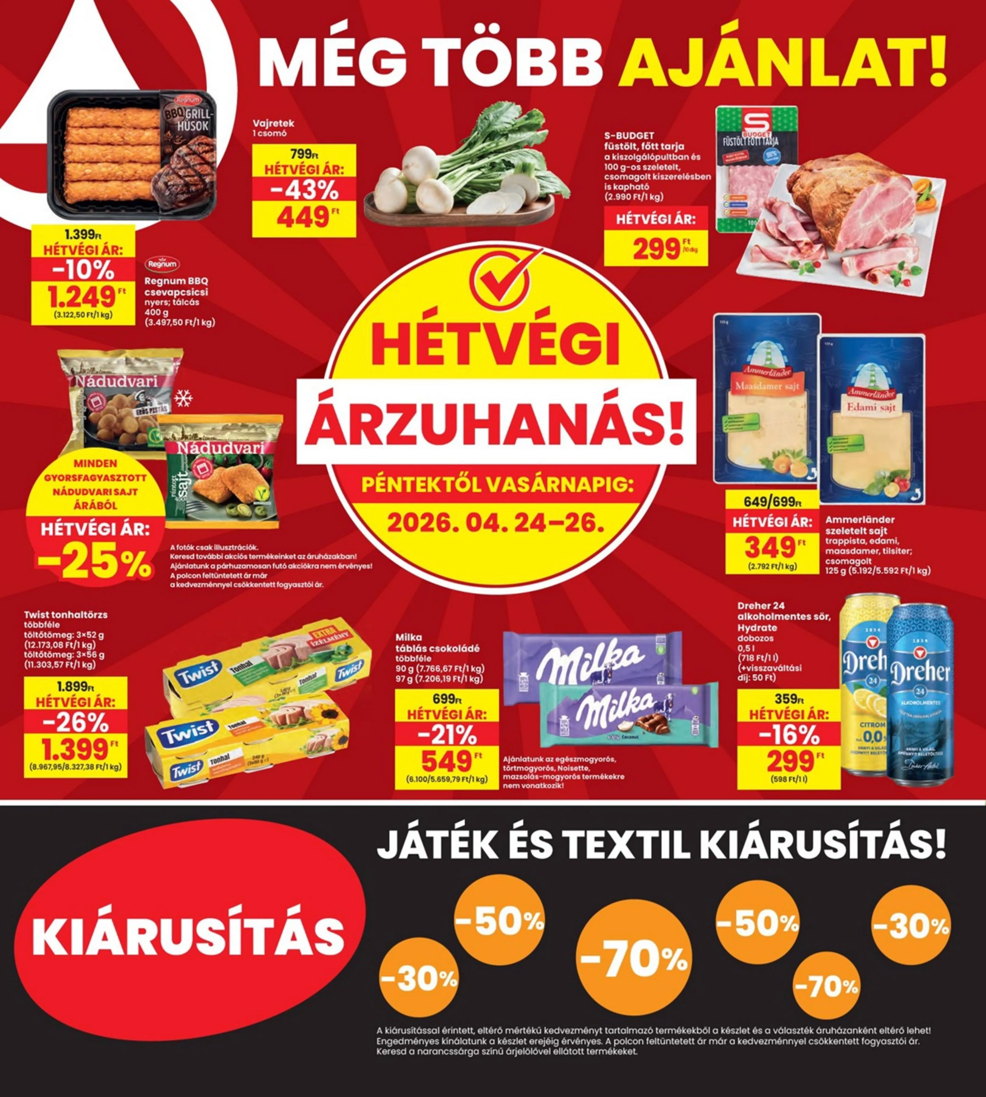 Interspar akciós újság 04.23–04.29 – 24. oldal