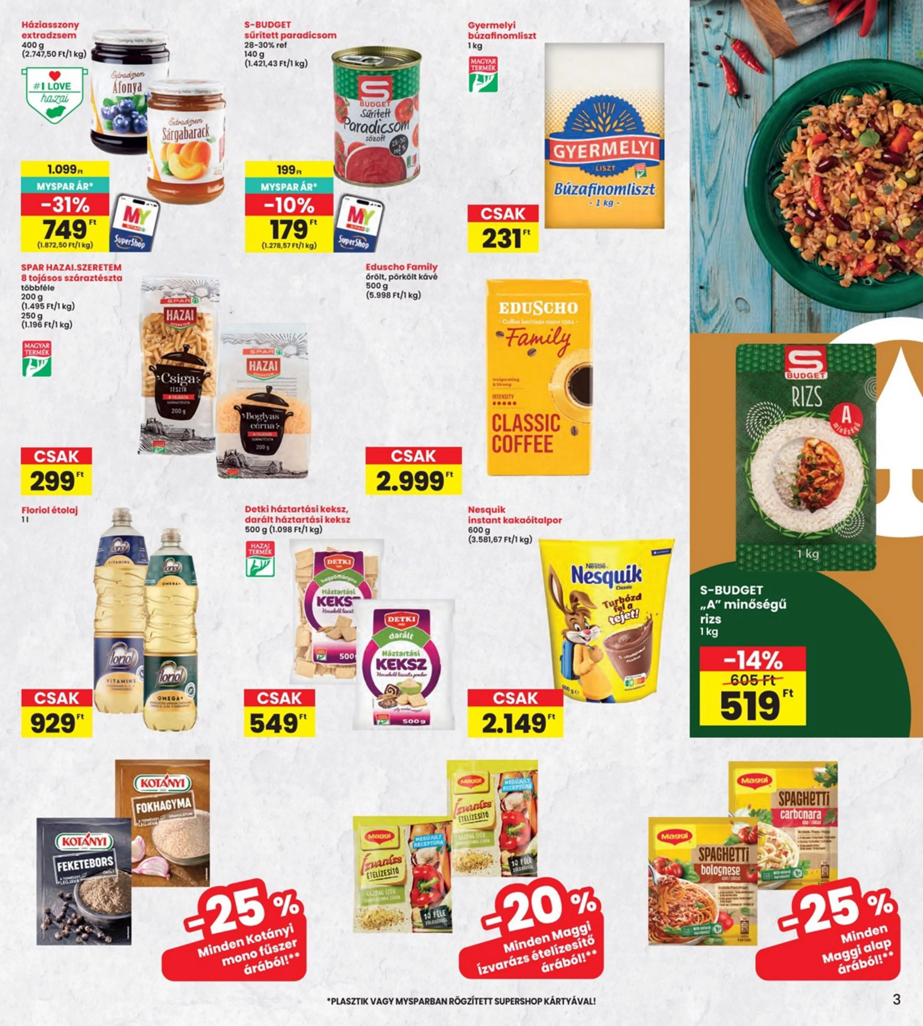 Interspar akciós újság 04.23–04.29 – 3. oldal