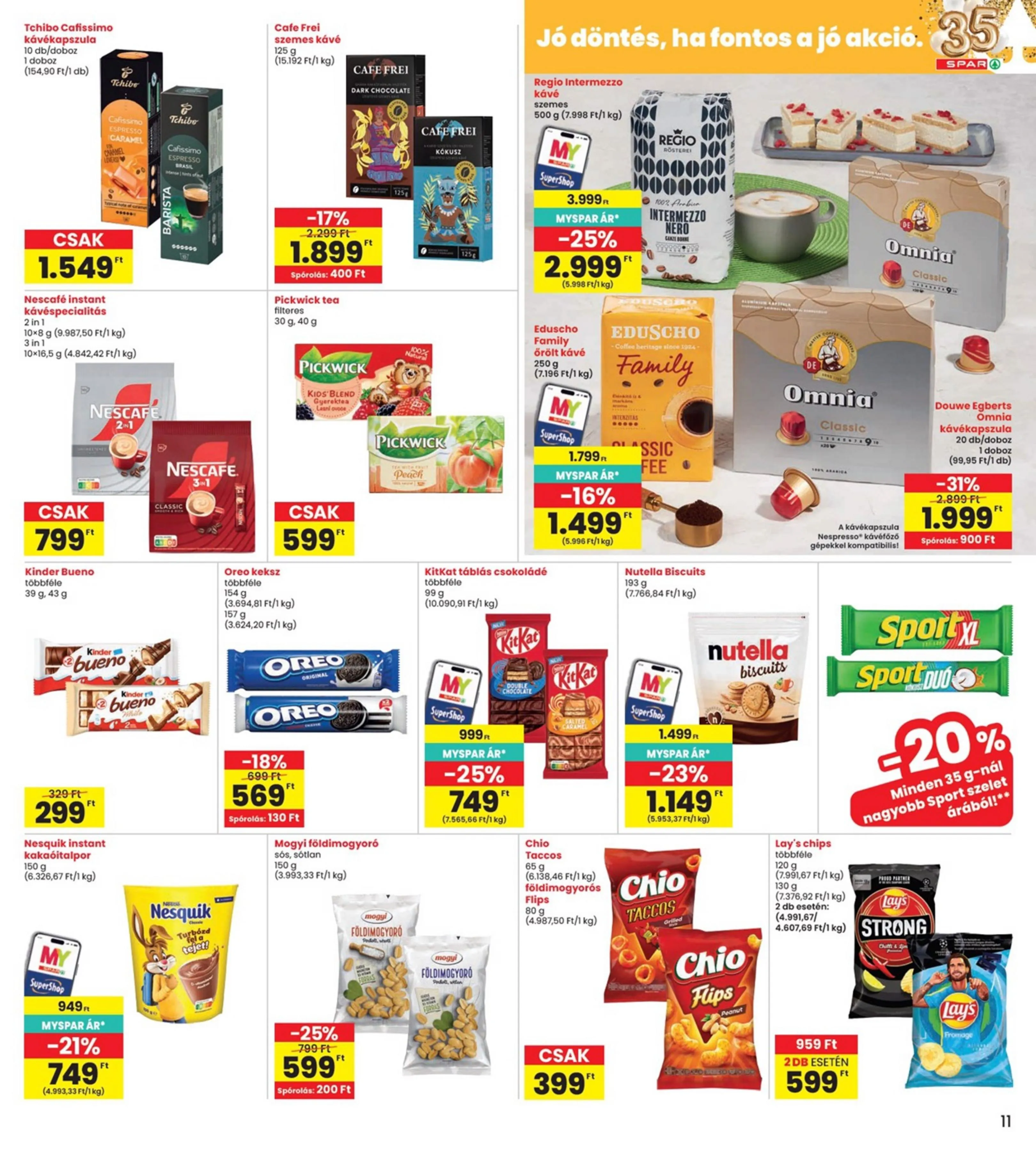 Interspar akciós újság 04.30–05.06 – 11. oldal