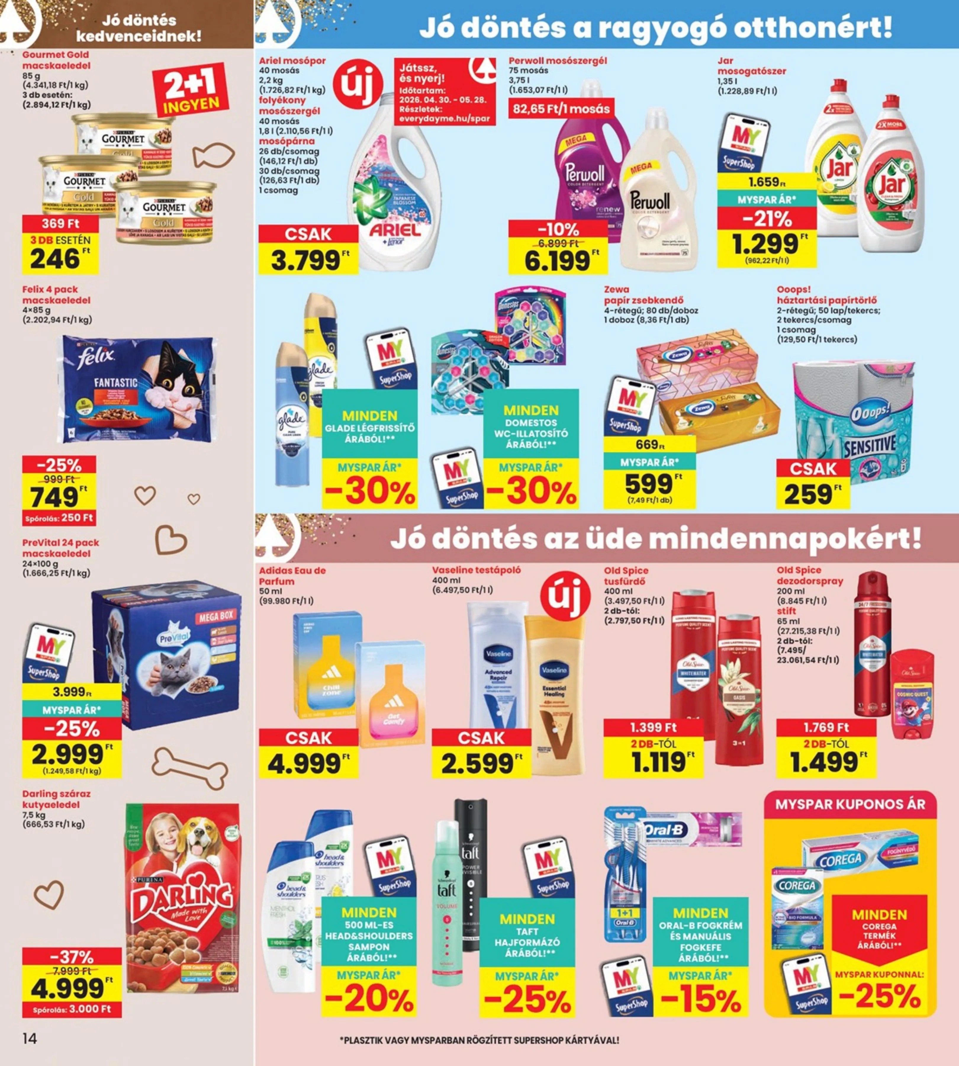 Interspar akciós újság 04.30–05.06 – 14. oldal
