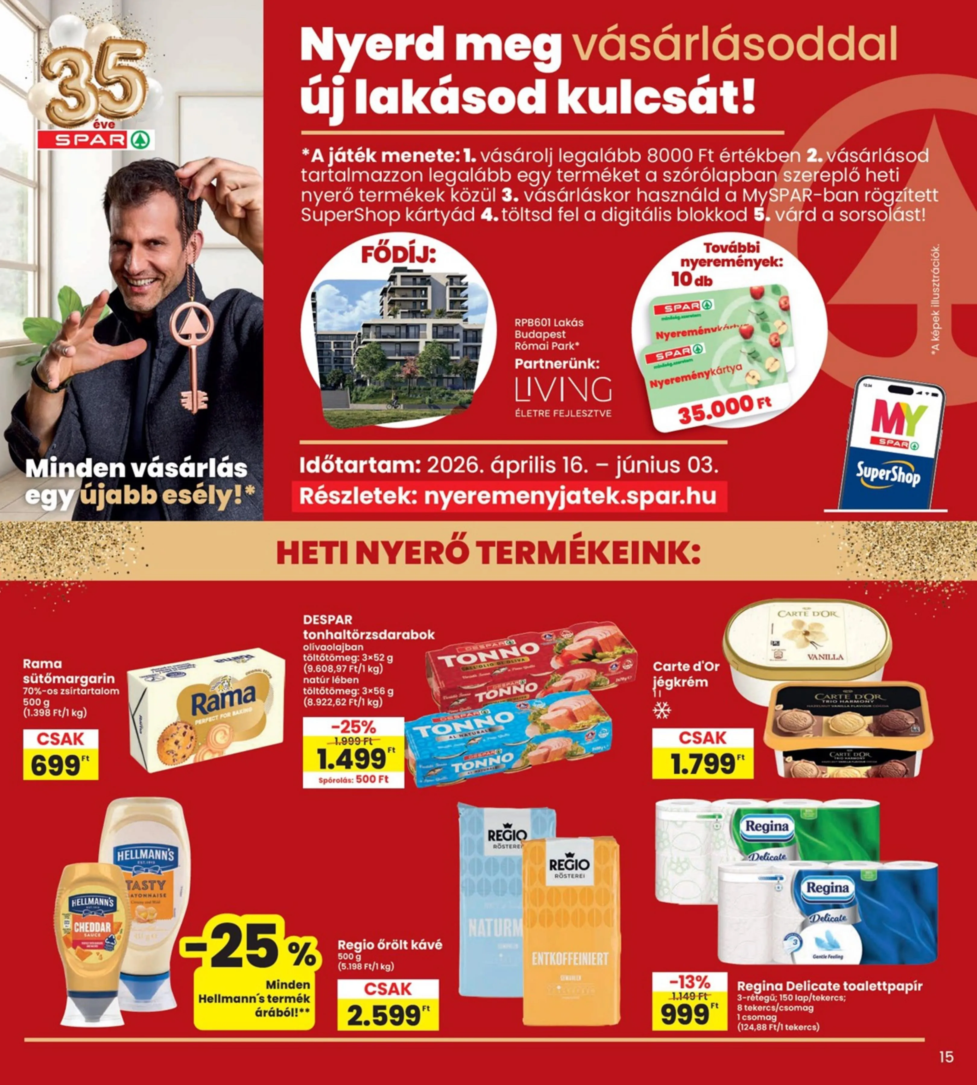 Interspar akciós újság 04.30–05.06 – 15. oldal