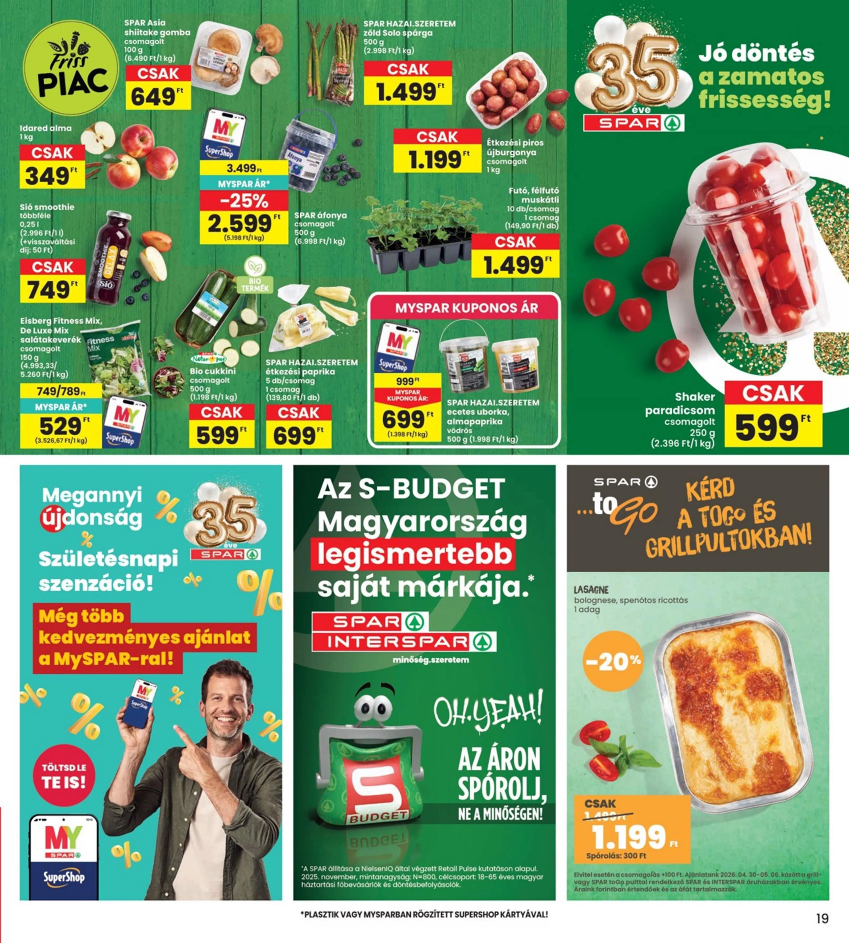 Interspar akciós újság 04.30–05.06 – 19. oldal