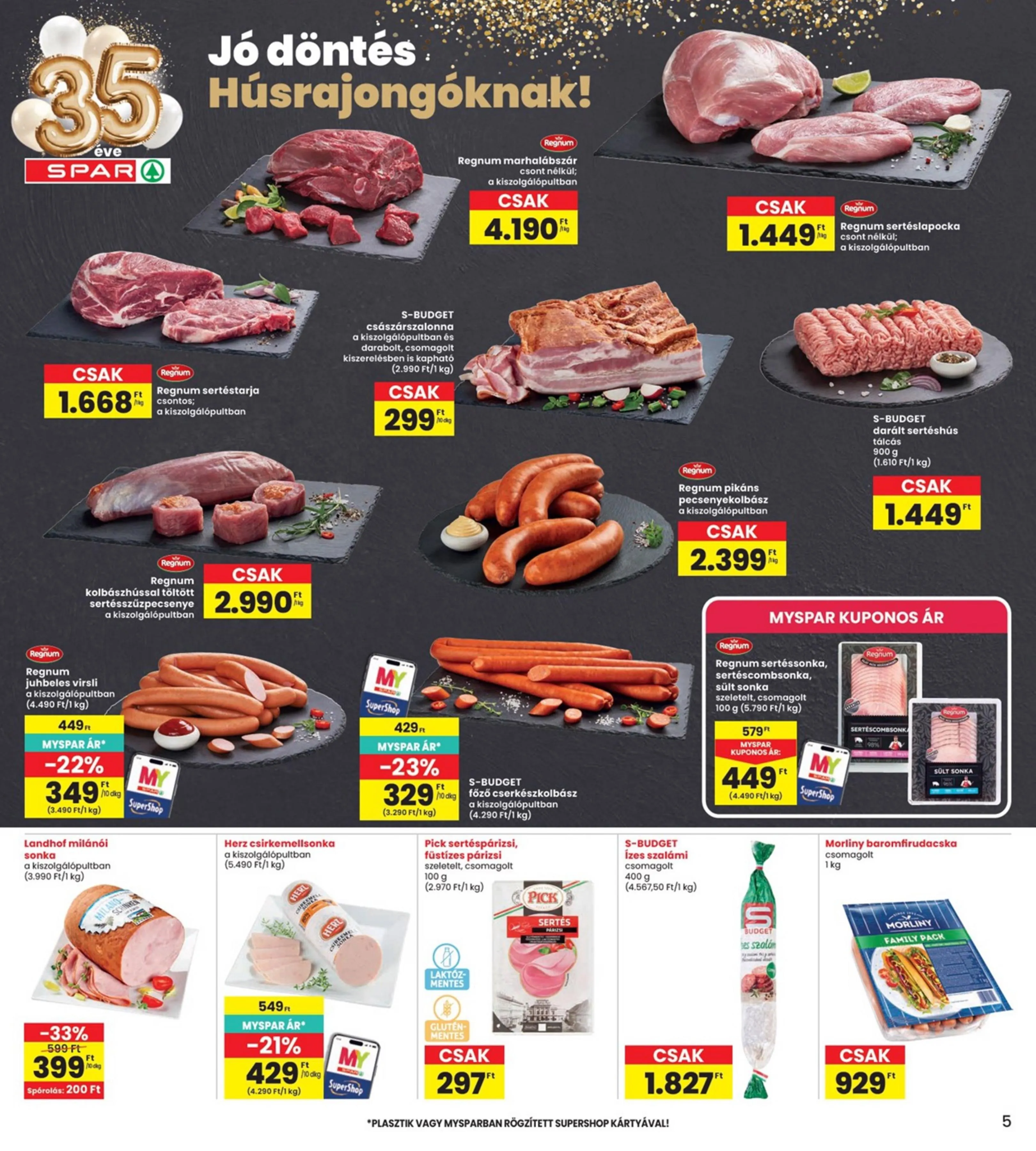 Interspar akciós újság 04.30–05.06 – 5. oldal