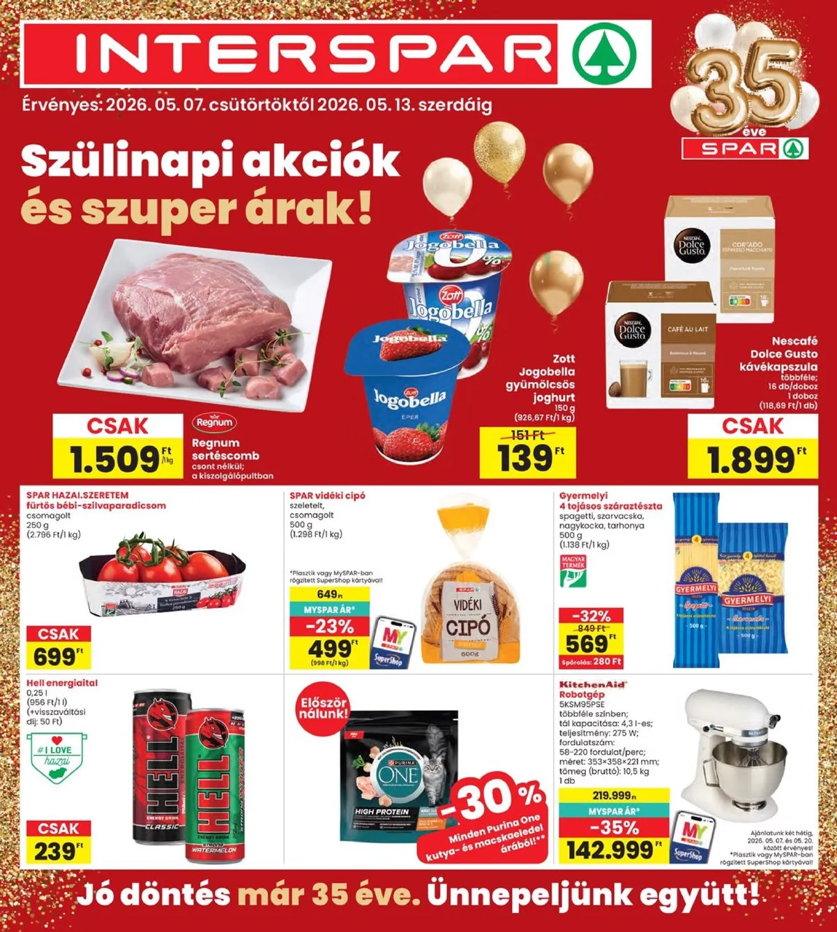 Interspar akciós újság 05.07–05.13