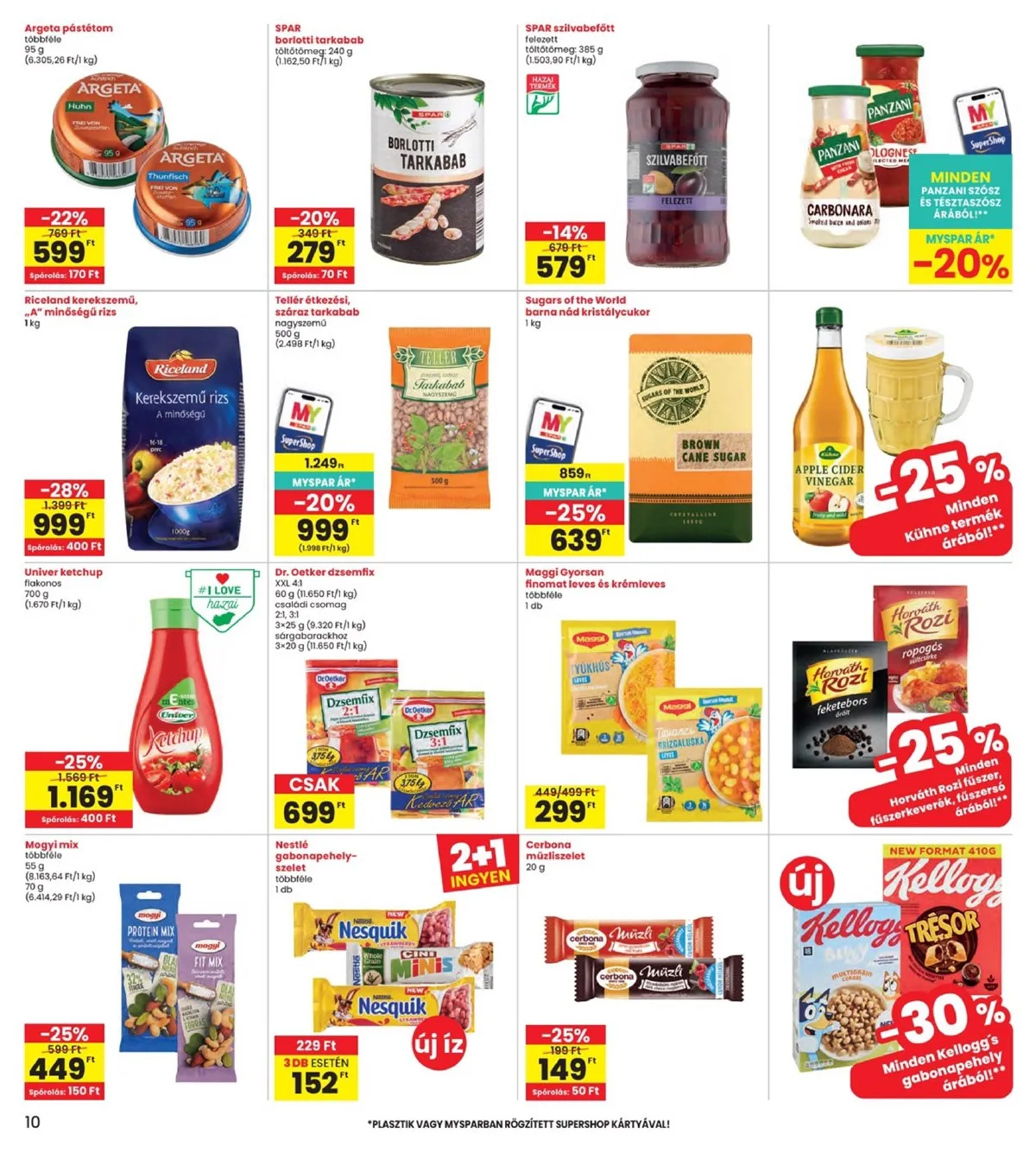 Interspar akciós újság 05.07–05.13 – 10. oldal