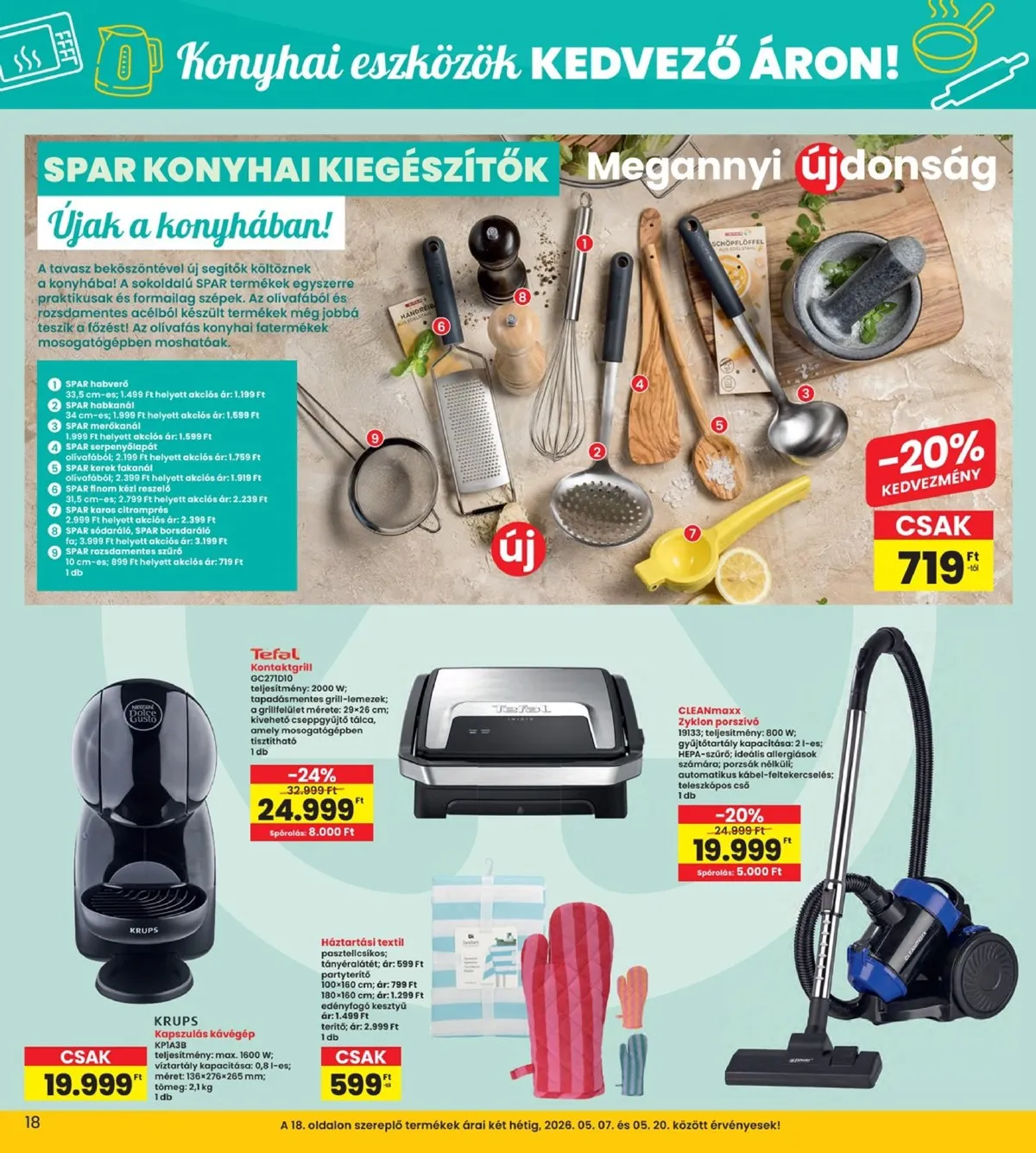 Interspar akciós újság 05.07–05.13 – 18. oldal
