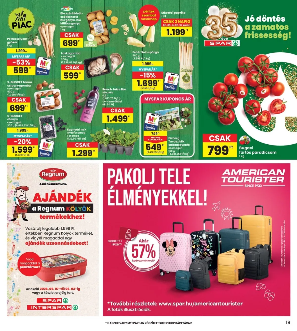 Interspar akciós újság 05.07–05.13 – 19. oldal