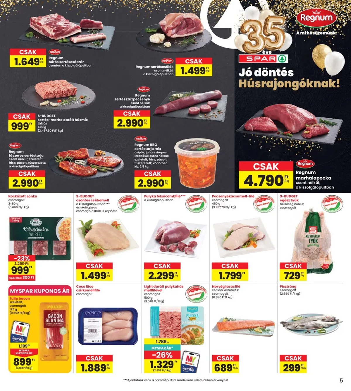 Interspar akciós újság 05.07–05.13 – 5. oldal