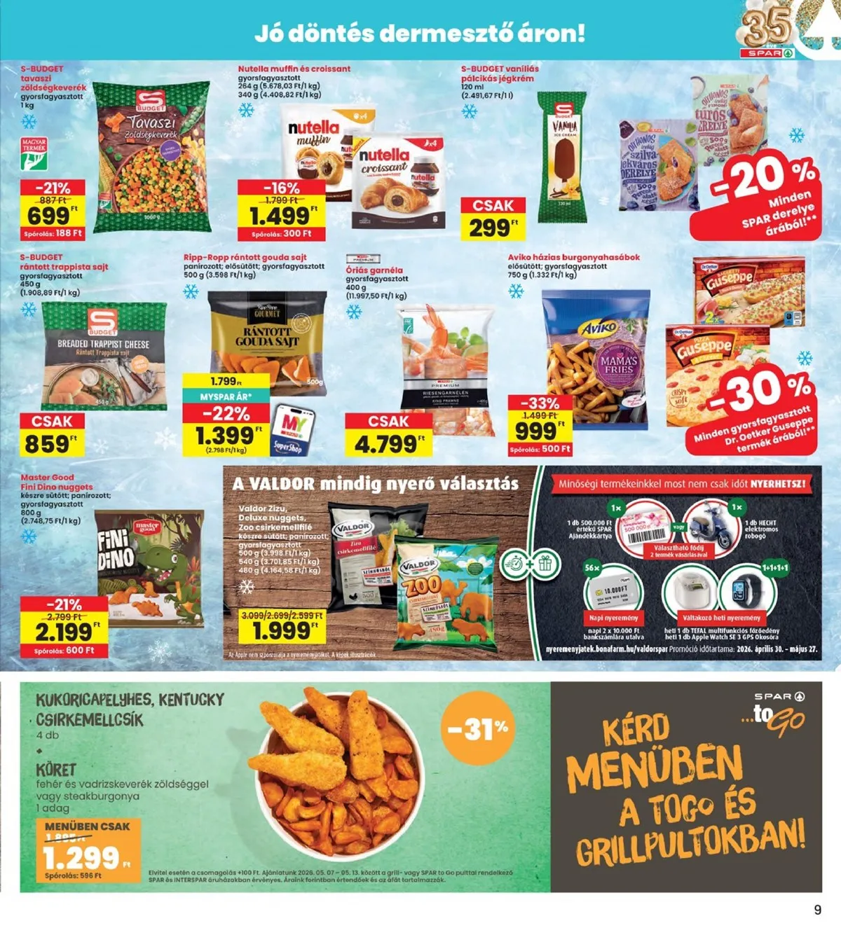 Interspar akciós újság 05.07–05.13 – 9. oldal