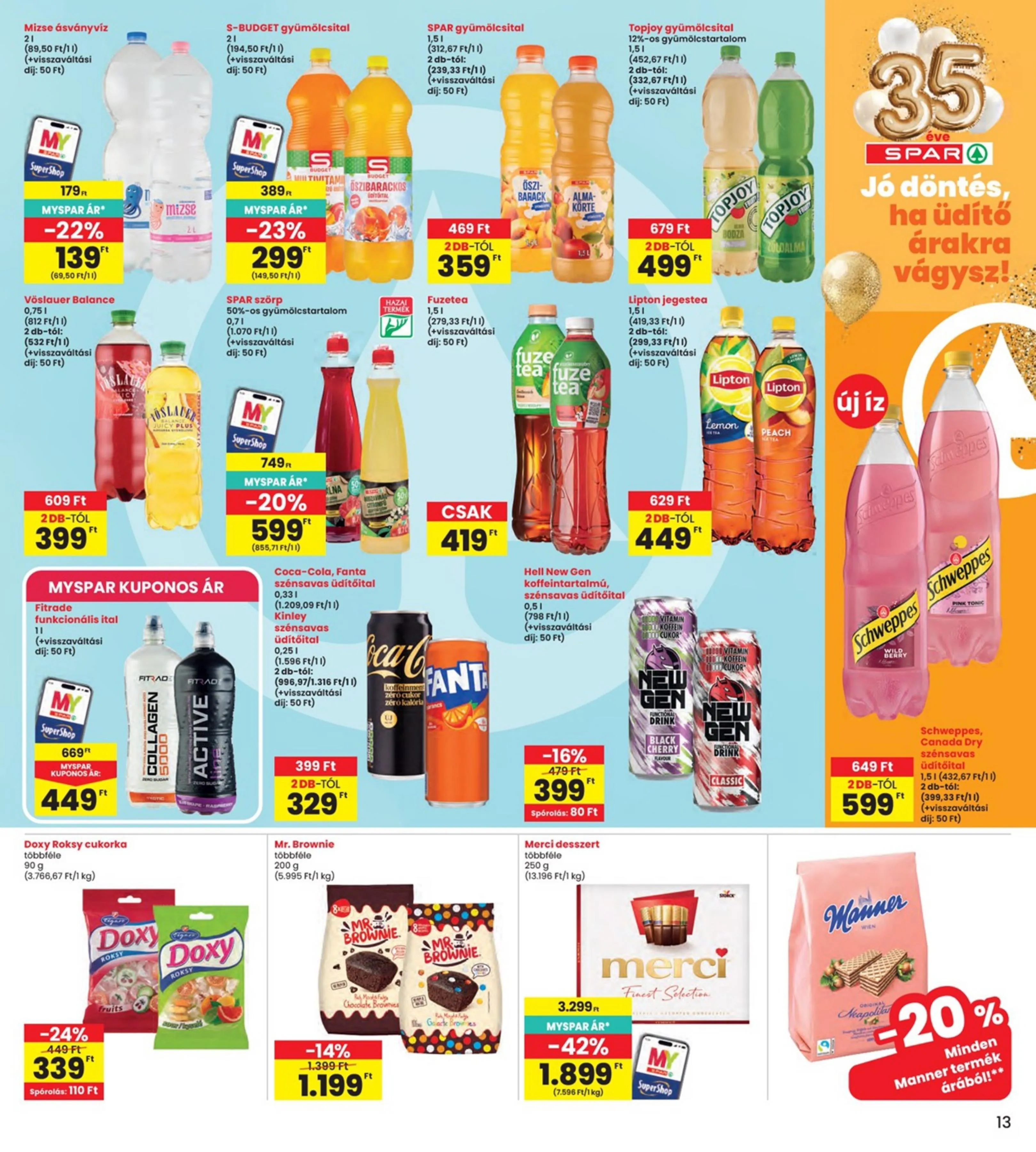 Interspar akciós újság 05.14–05.20 – 13. oldal