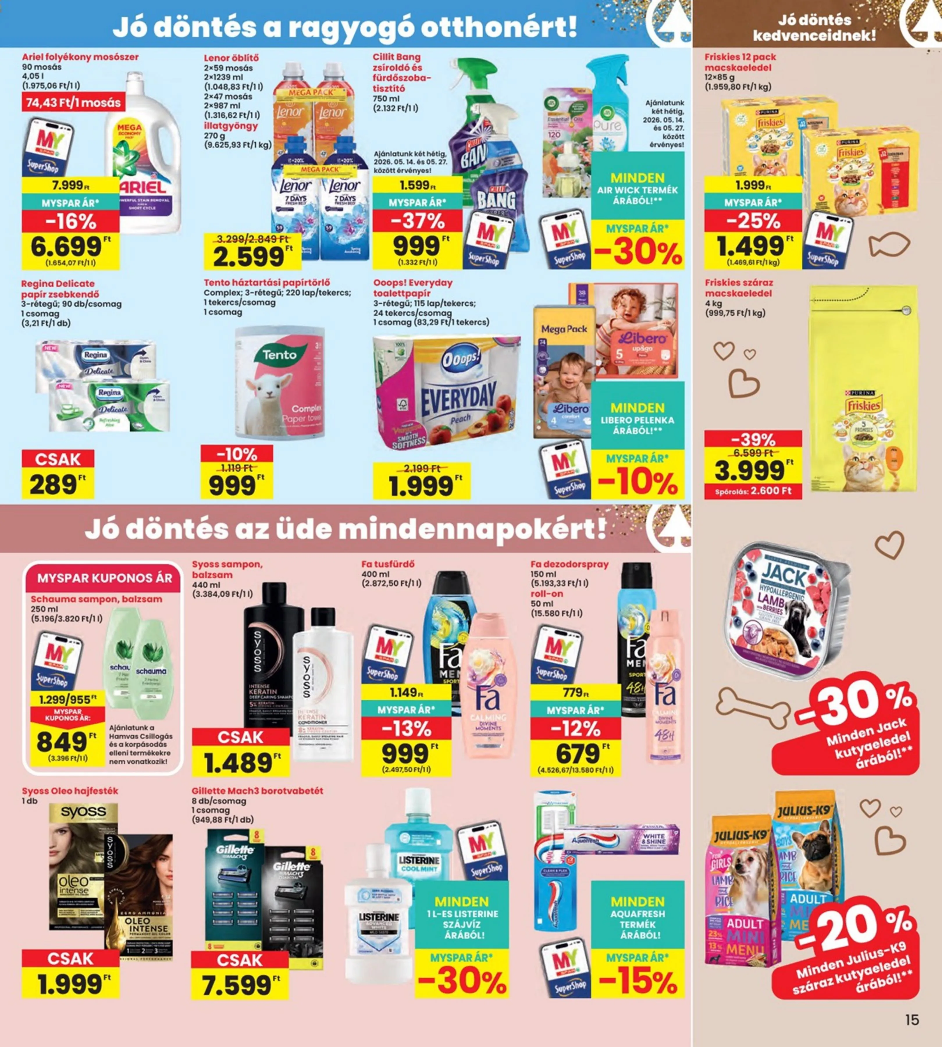 Interspar akciós újság 05.14–05.20 – 15. oldal