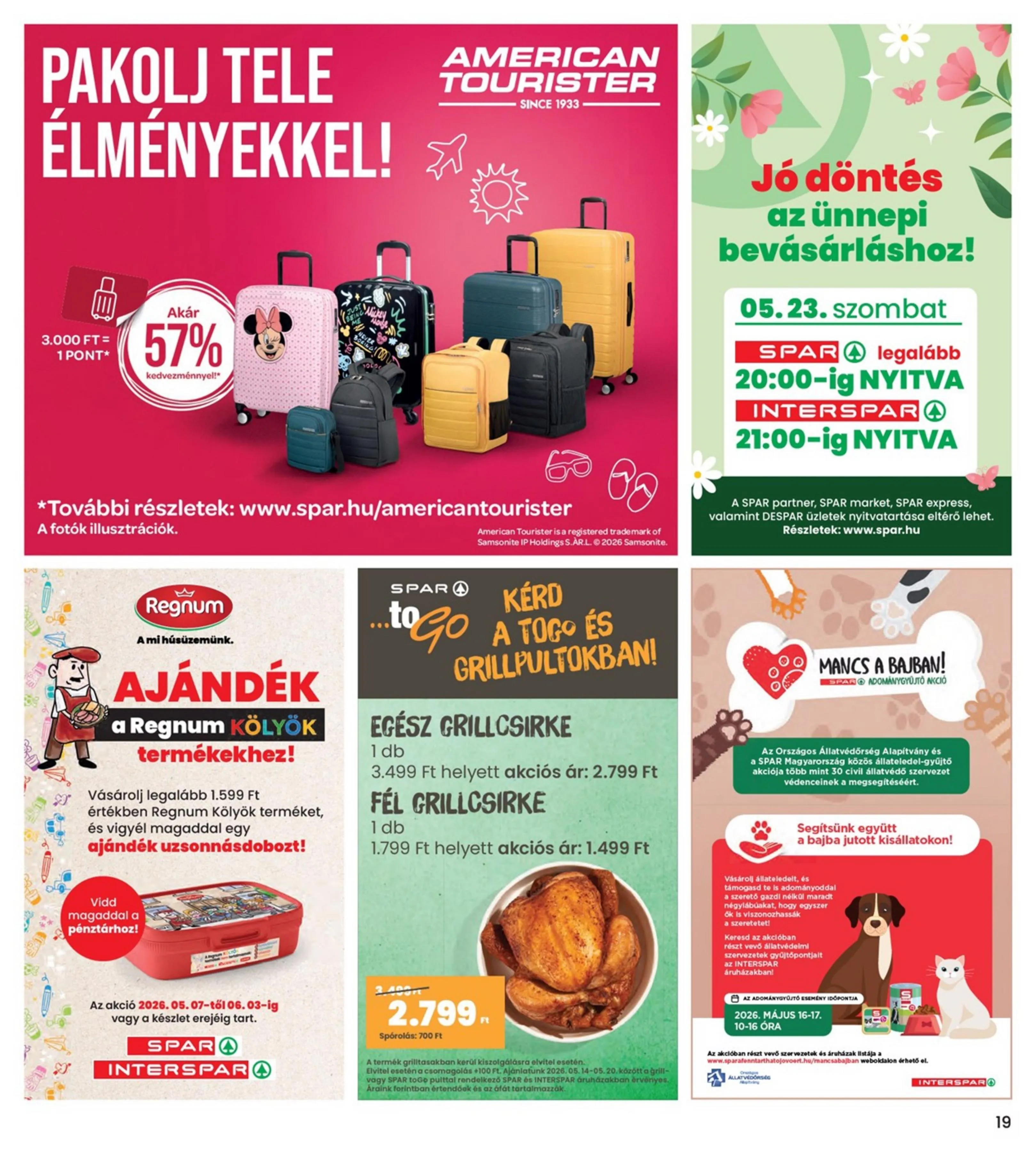 Interspar akciós újság 05.14–05.20 – 19. oldal