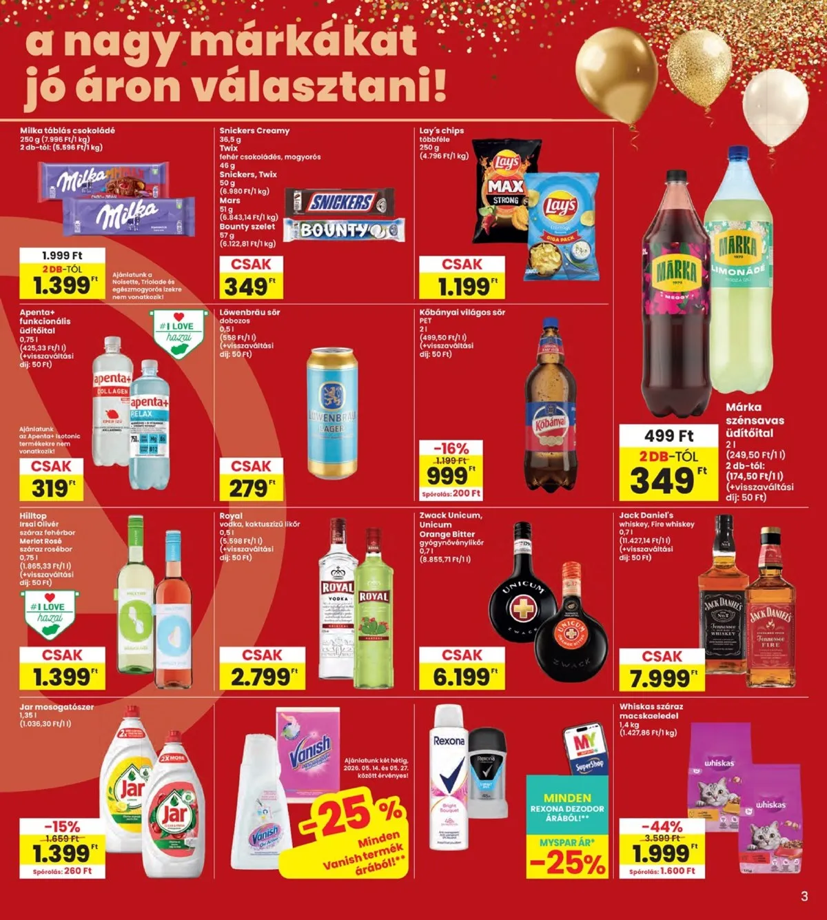 Interspar akciós újság 05.14–05.20 – 3. oldal
