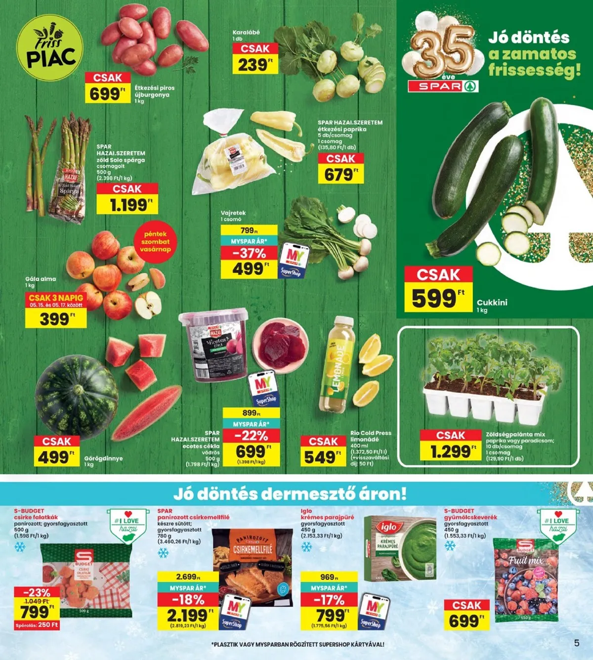 Interspar akciós újság 05.14–05.20 – 5. oldal