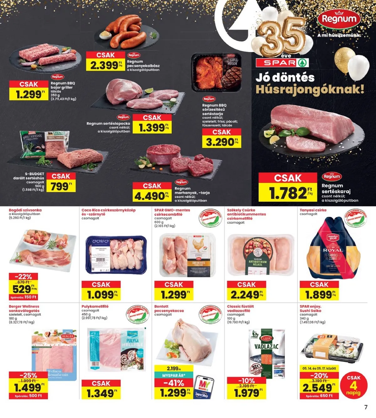 Interspar akciós újság 05.14–05.20 – 7. oldal