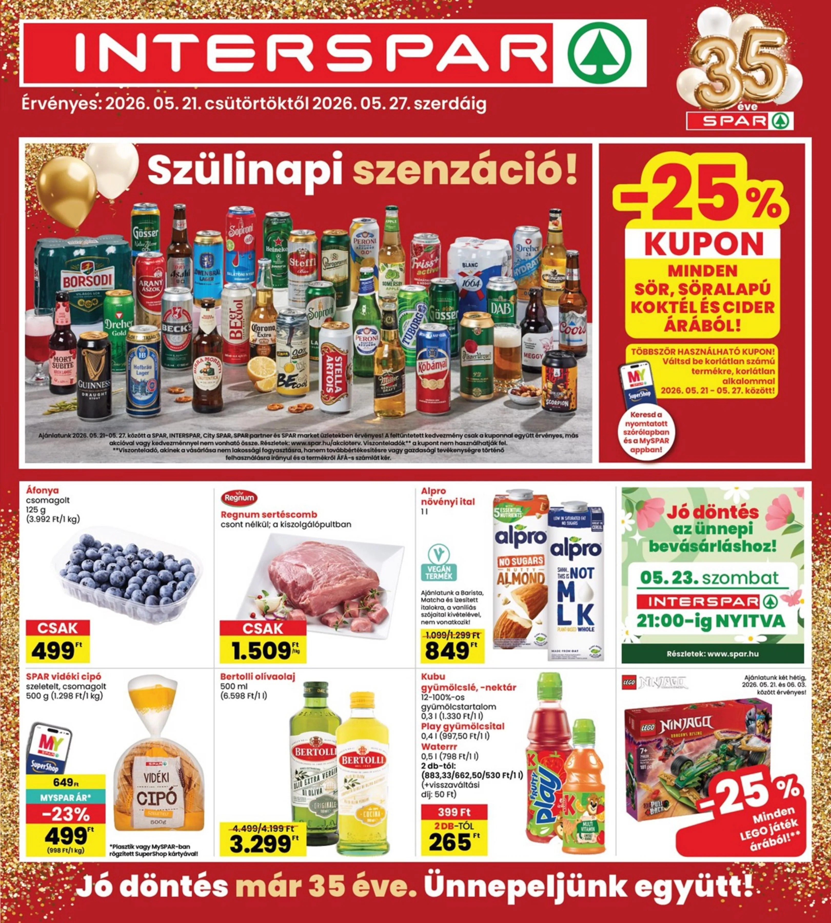 Interspar akciós újság 05.21–05.27
