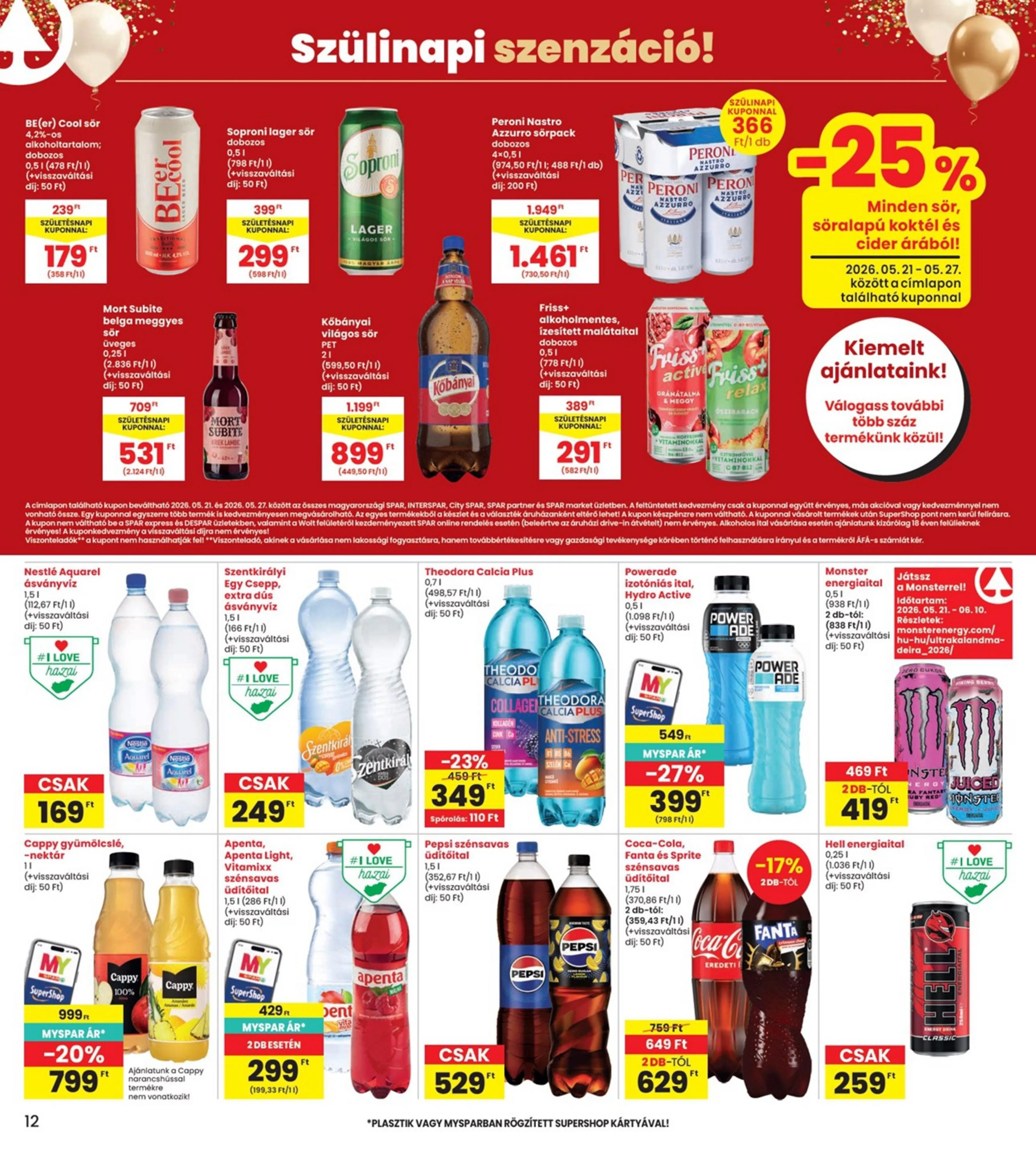 Interspar akciós újság 05.21–05.27 – 12. oldal