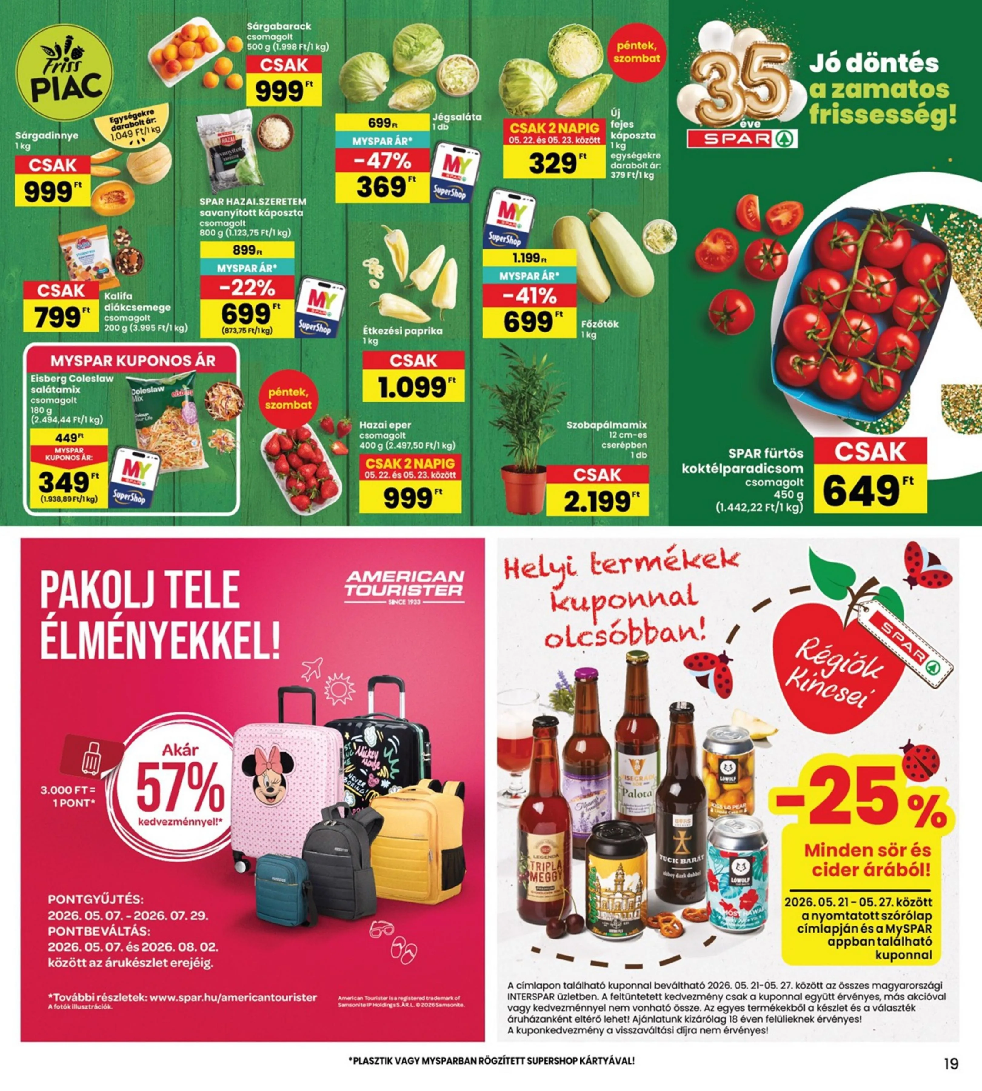 Interspar akciós újság 05.21–05.27 – 19. oldal