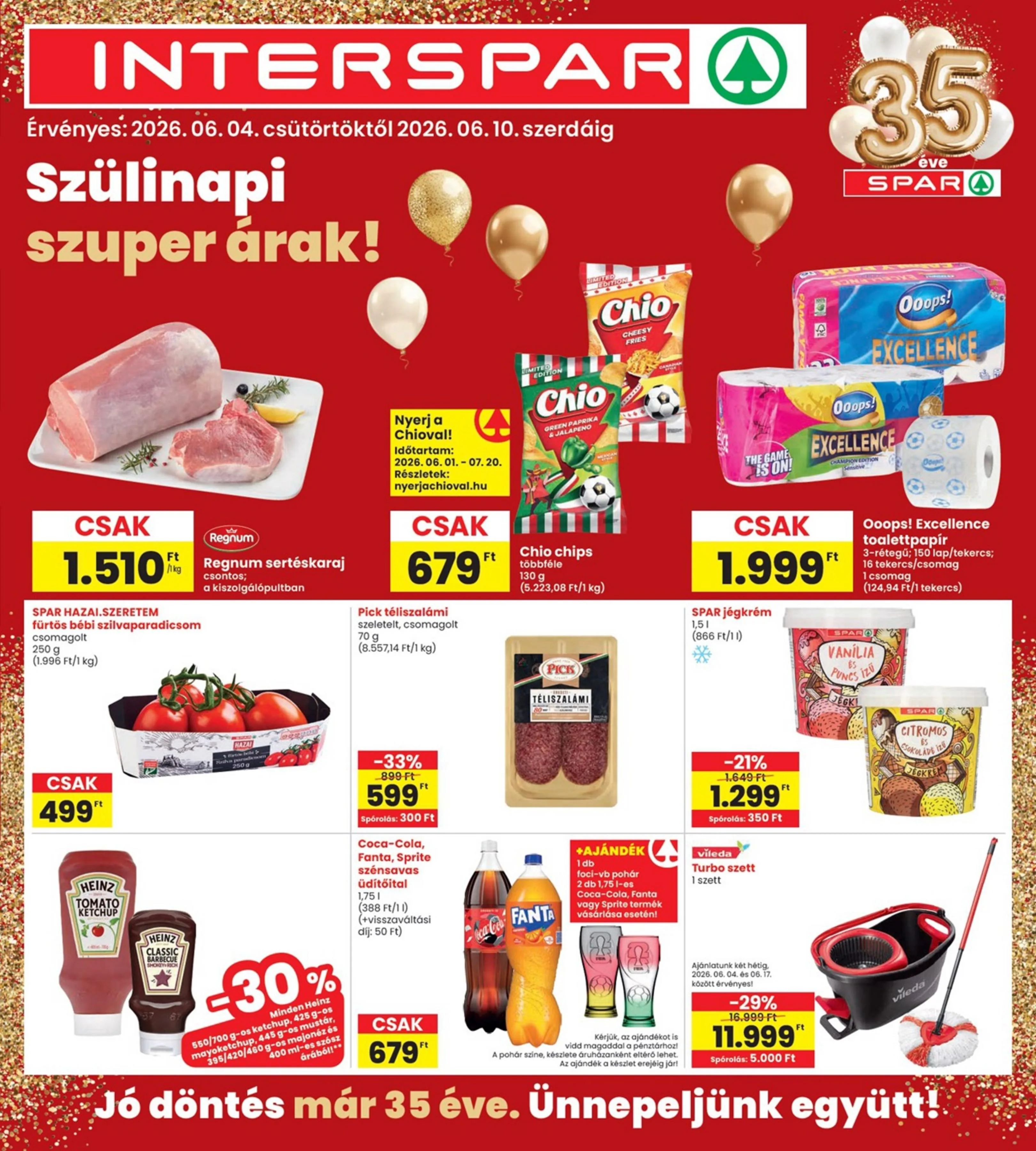 Interspar akciós újság 06.04–06.10