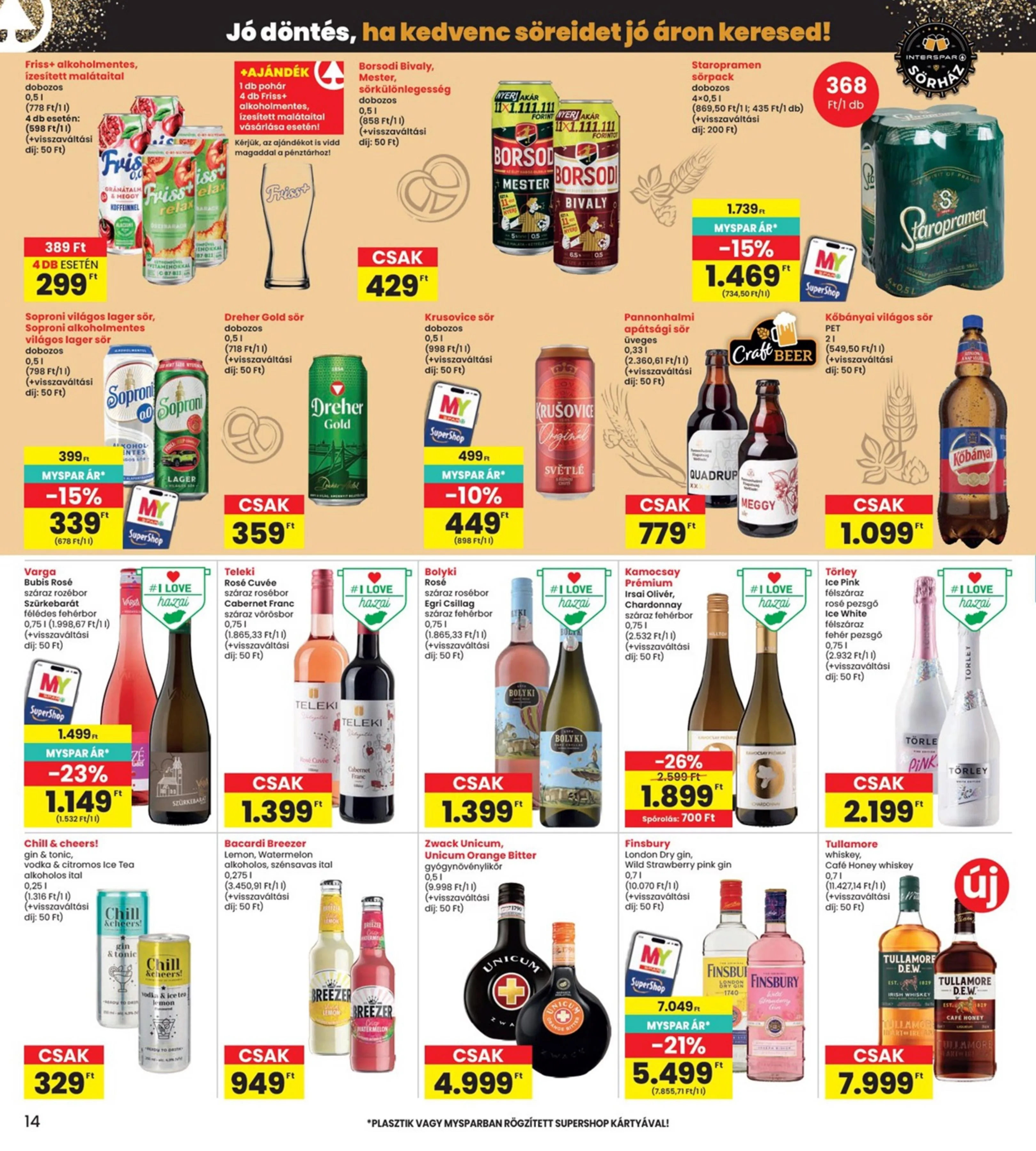 Interspar akciós újság 06.04–06.10 – 14. oldal