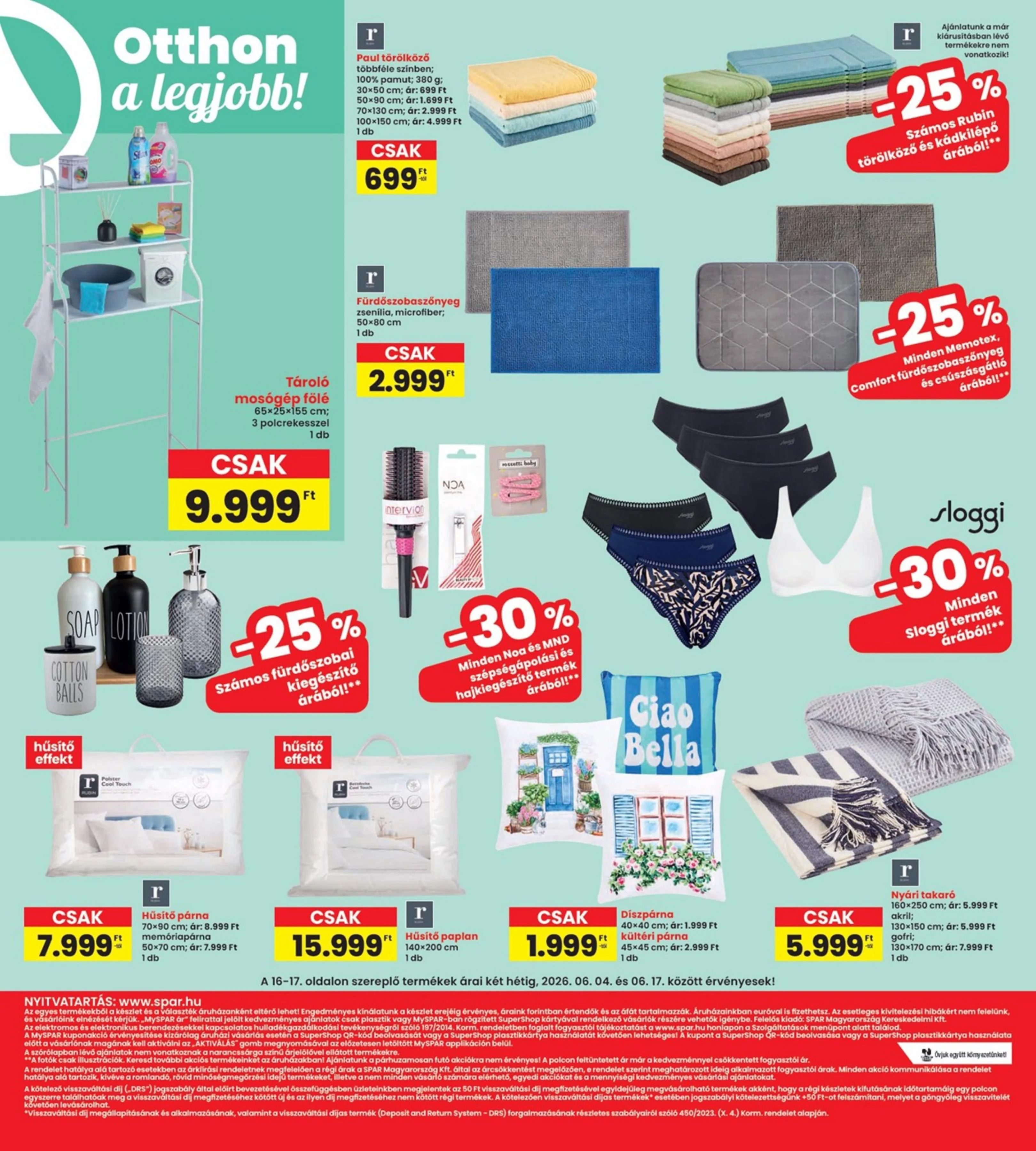 Interspar akciós újság 06.04–06.10 – 16. oldal