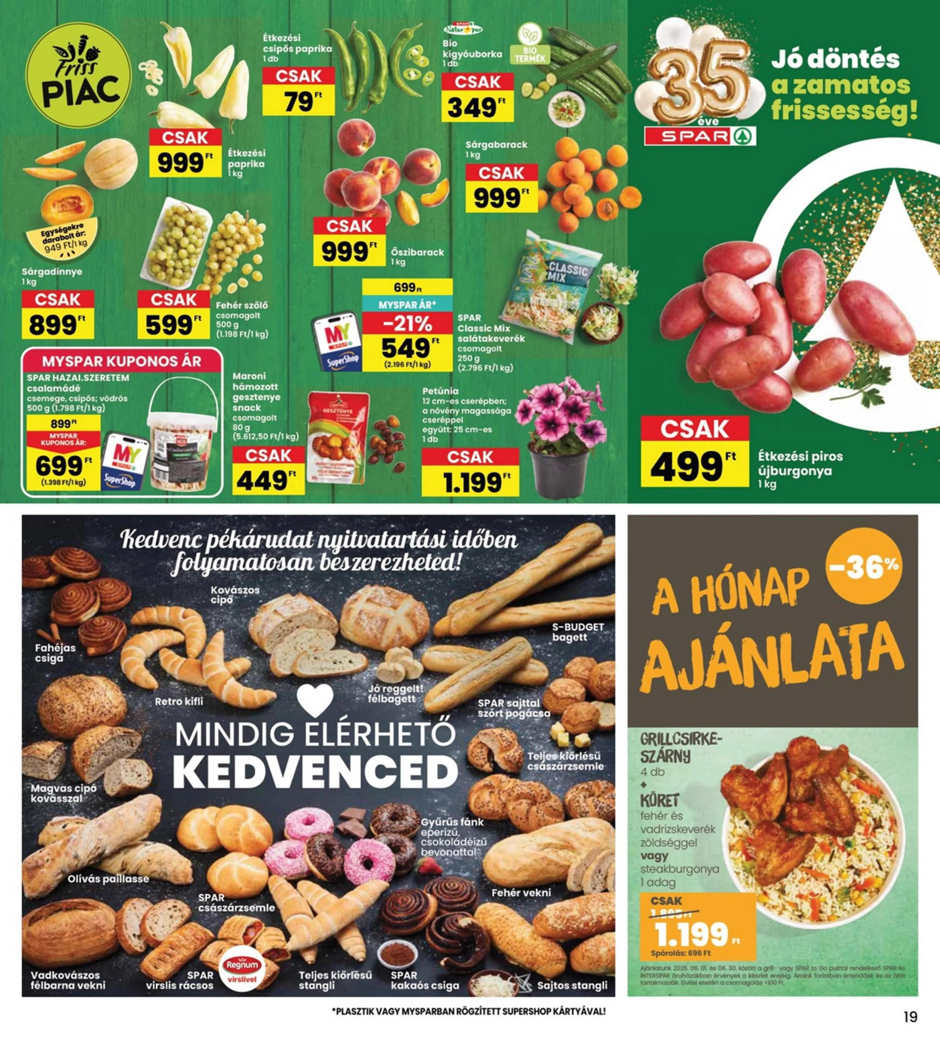 Interspar akciós újság 06.04–06.10 – 19. oldal