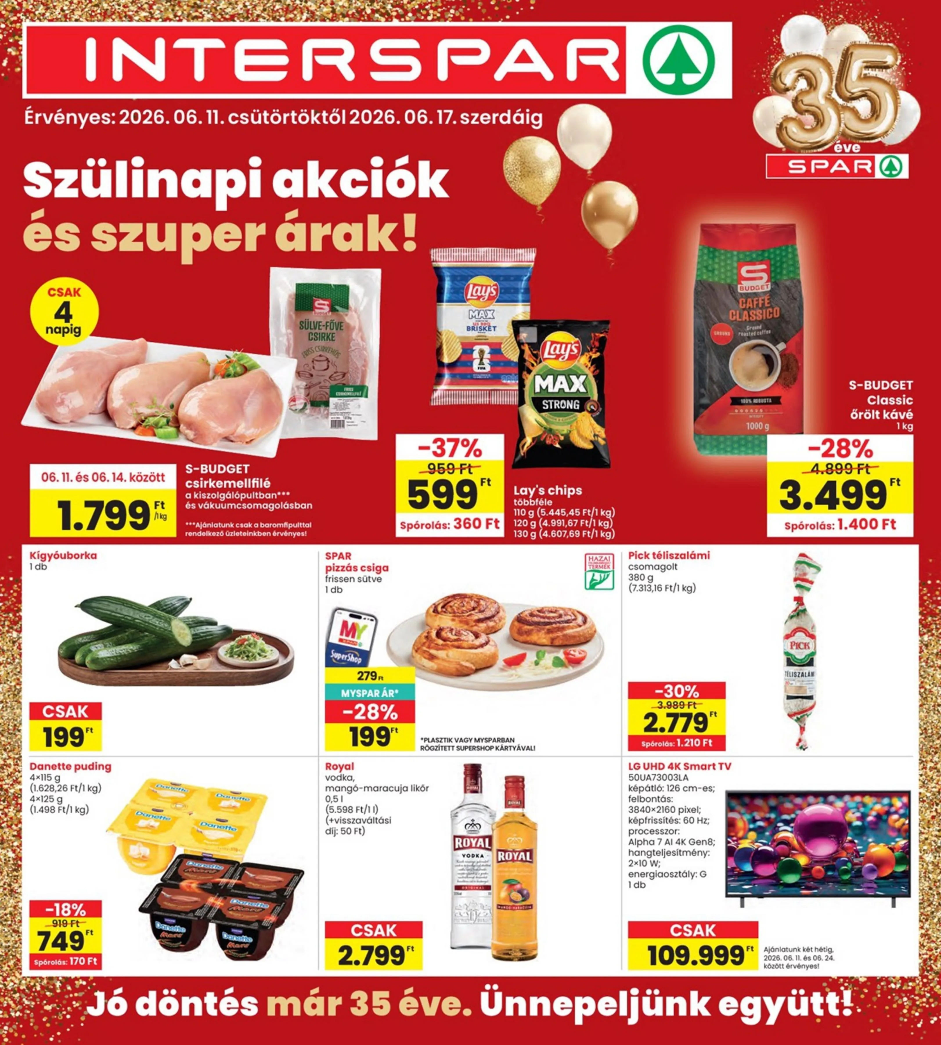 Interspar akciós újság 06.11–06.17