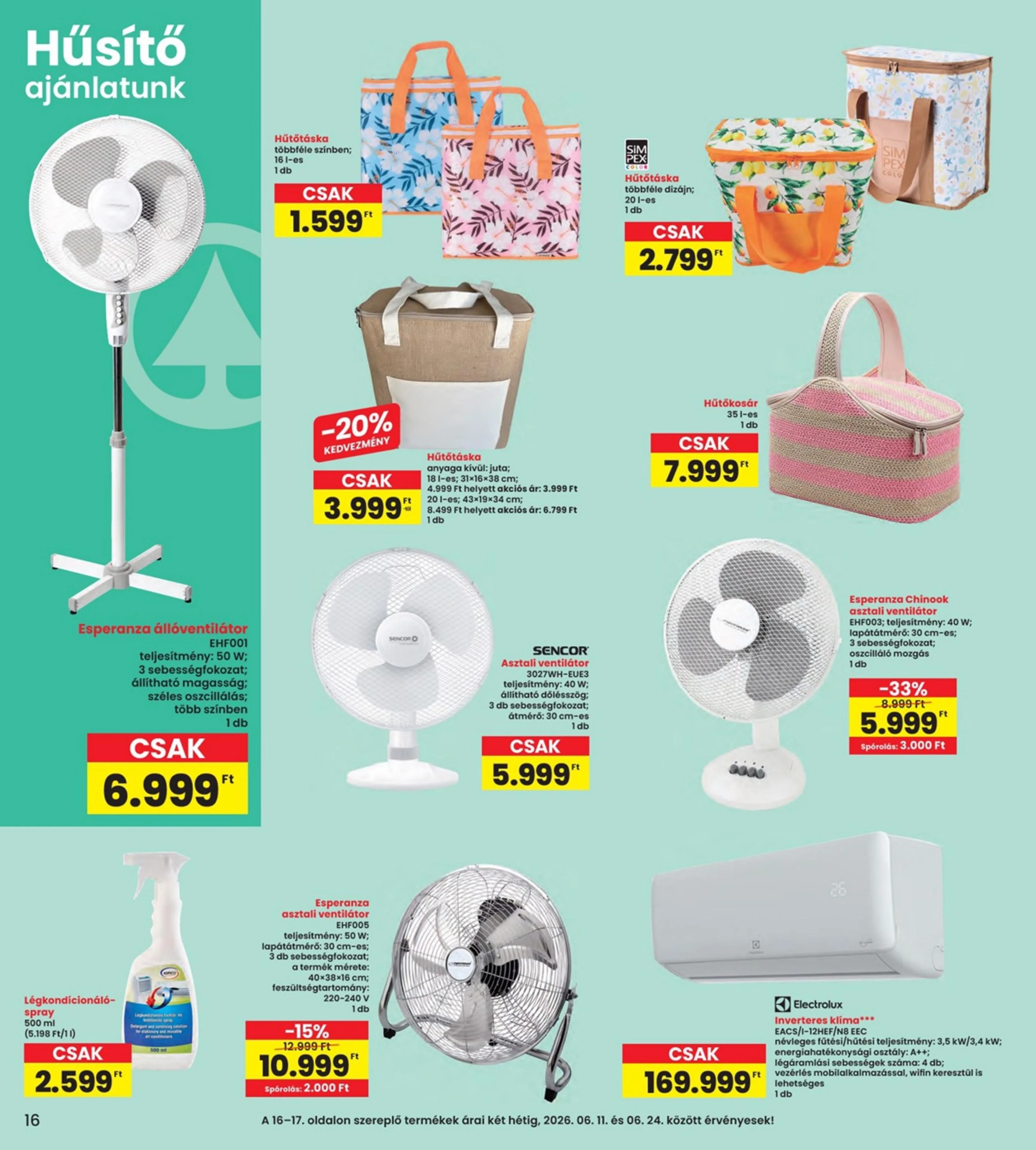 Interspar akciós újság 06.11–06.17 – 16. oldal