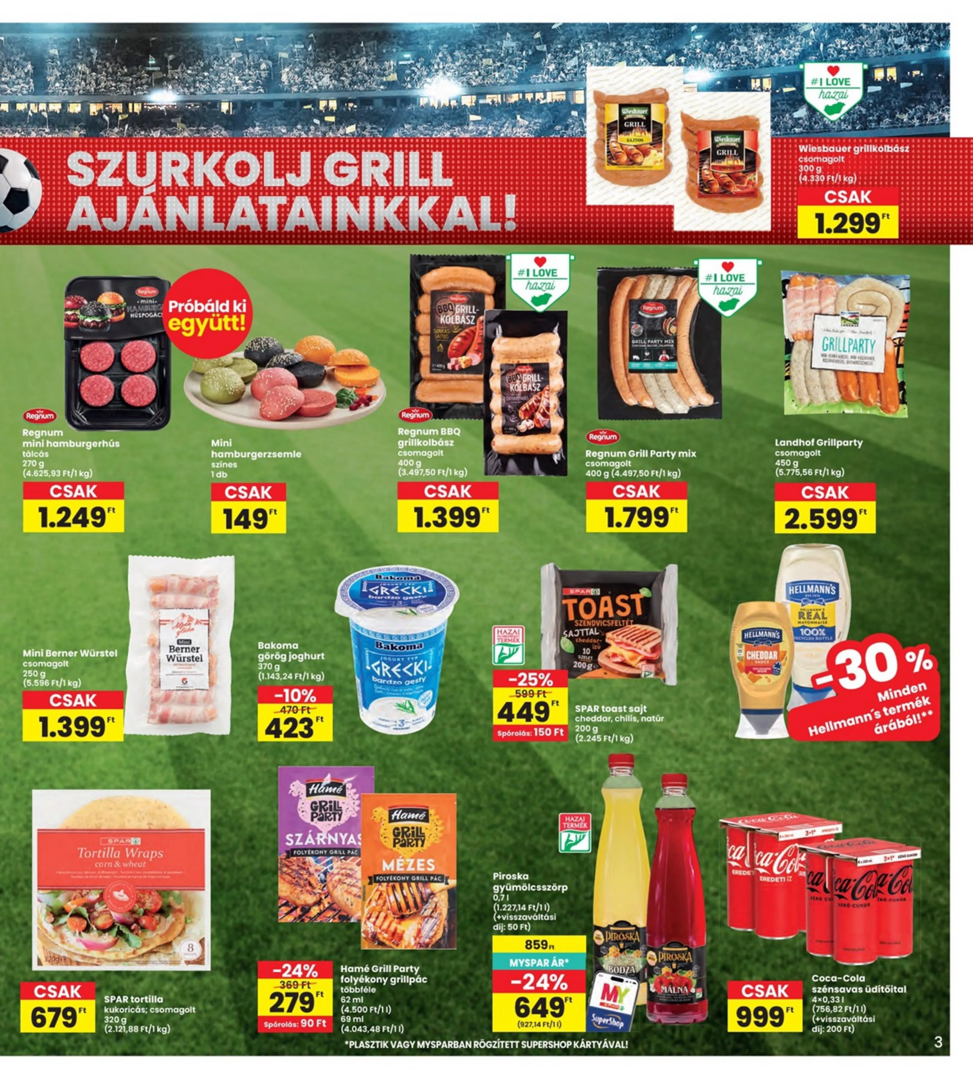 Interspar akciós újság 06.11–06.17 – 3. oldal