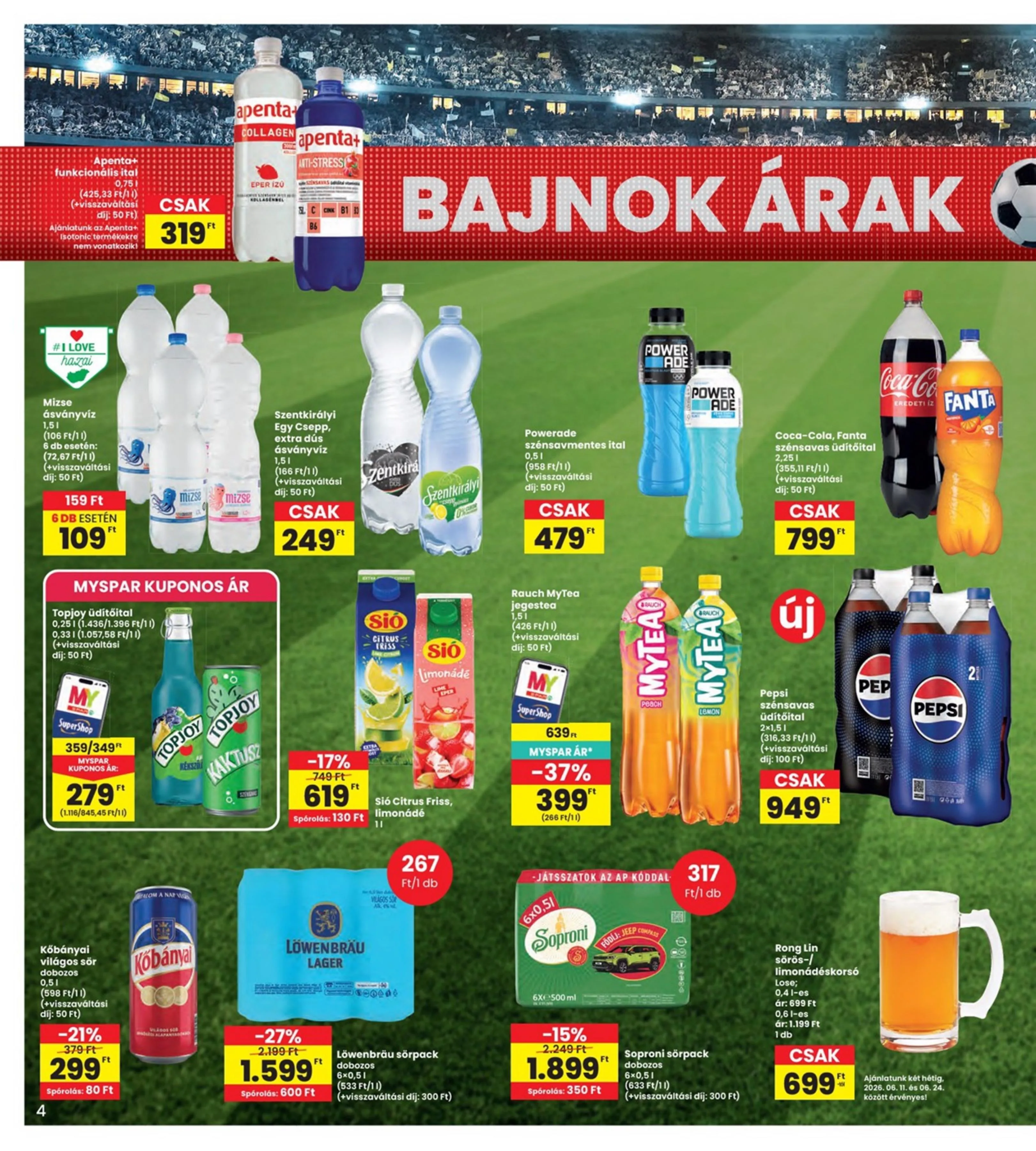 Interspar akciós újság 06.11–06.17 – 4. oldal