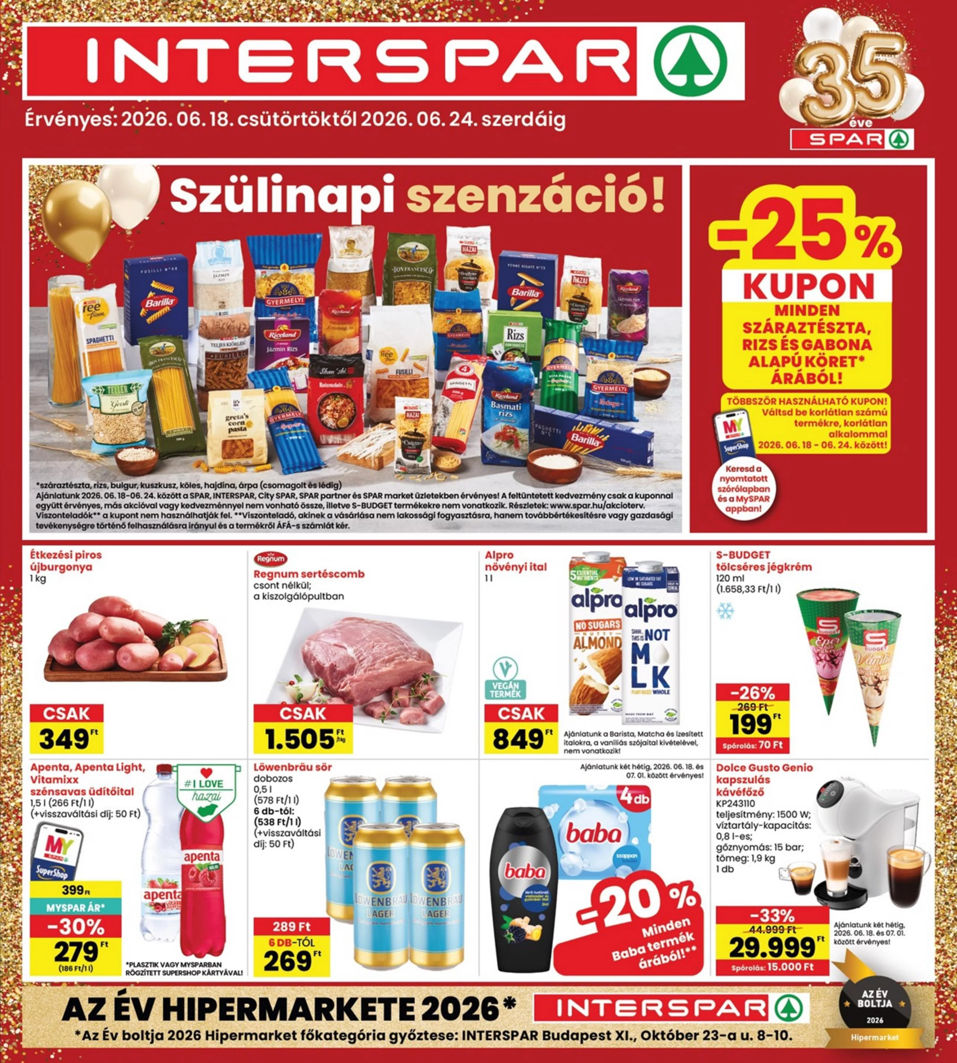 Interspar akciós újság 06.18–06.24