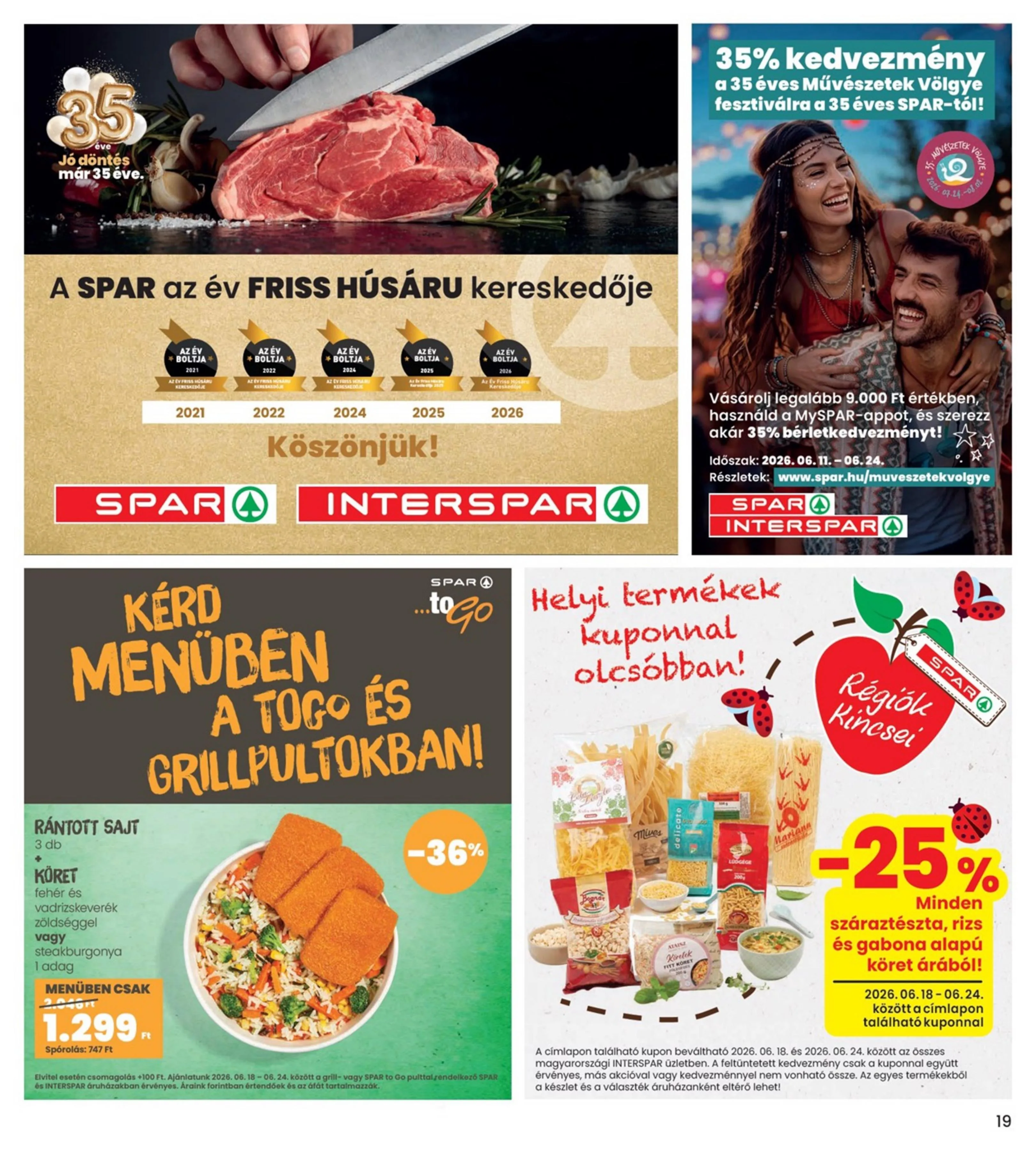 Interspar akciós újság 06.18–06.24 – 19. oldal