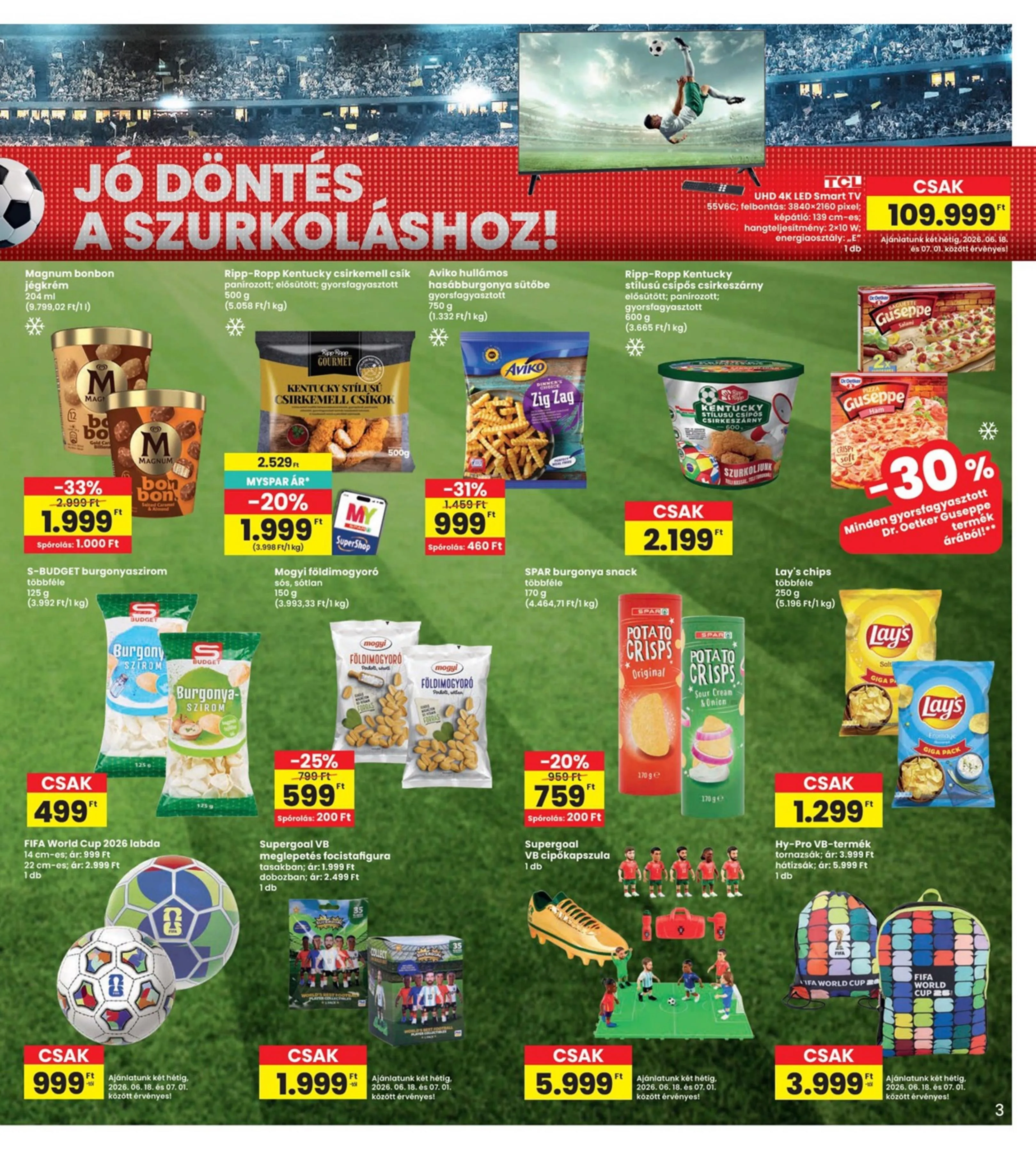 Interspar akciós újság 06.18–06.24 – 3. oldal