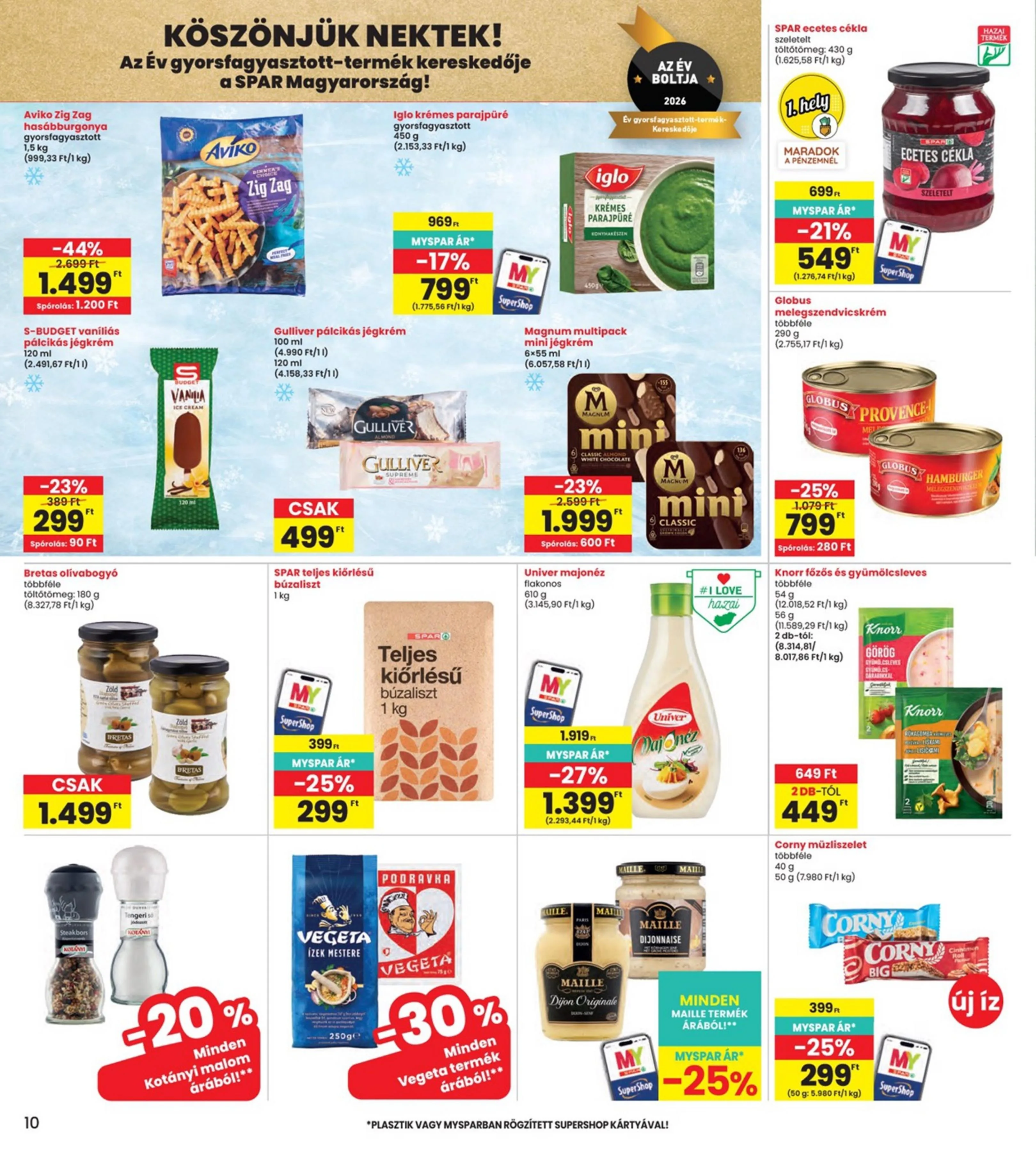 Interspar akciós újság 06.25–07.01 – 10. oldal