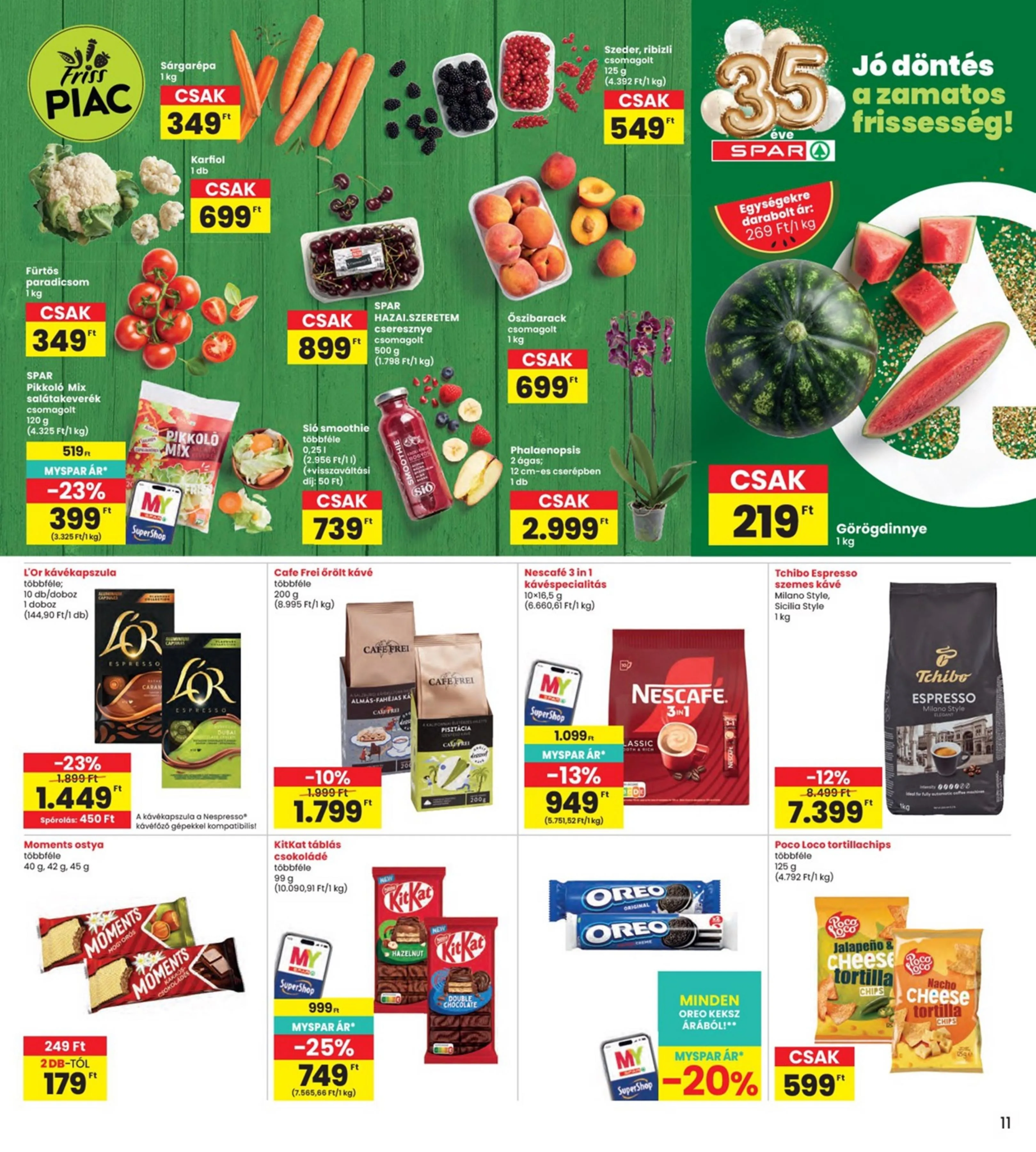 Interspar akciós újság 06.25–07.01 – 11. oldal