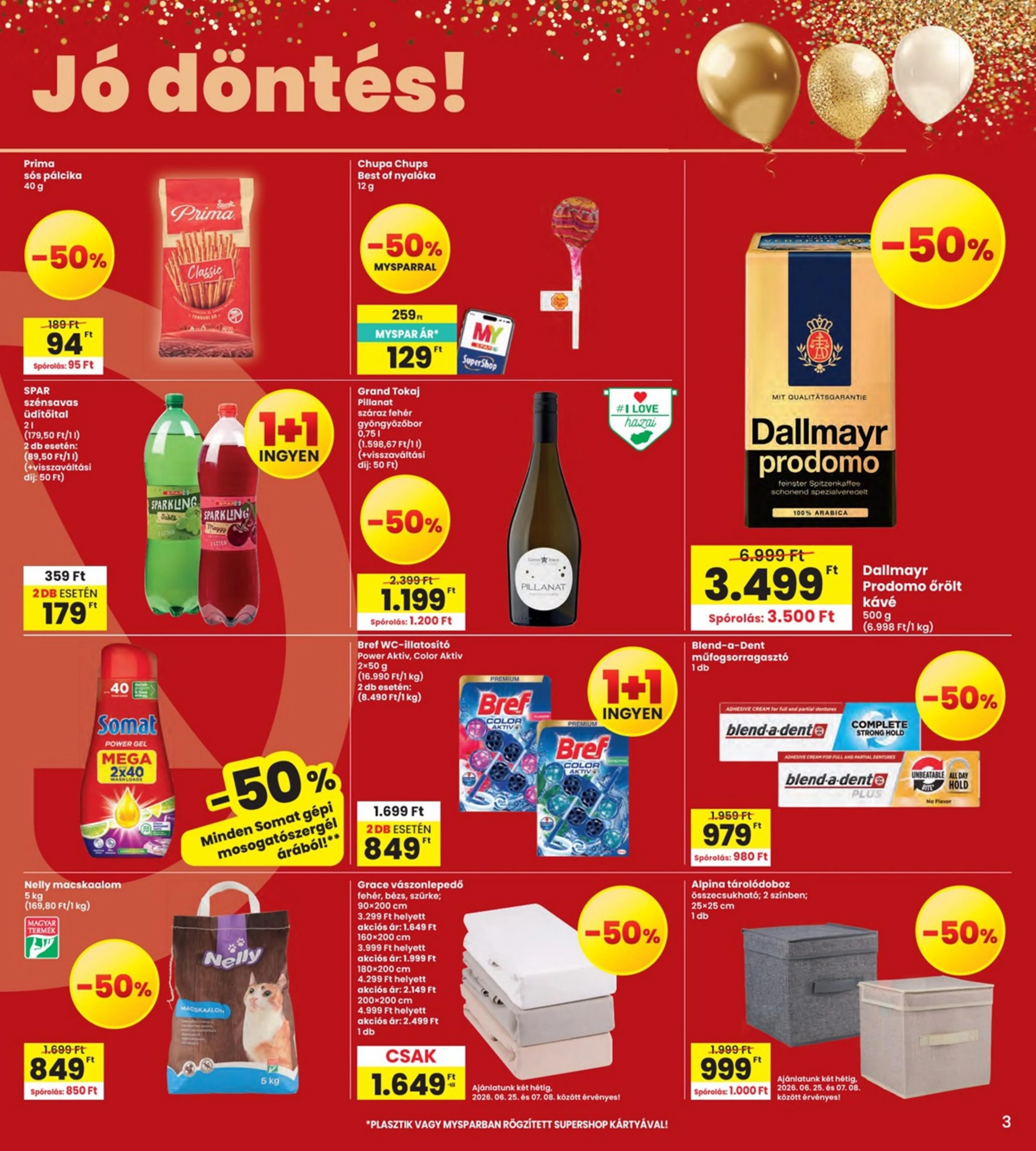 Interspar akciós újság 06.25–07.01 – 3. oldal