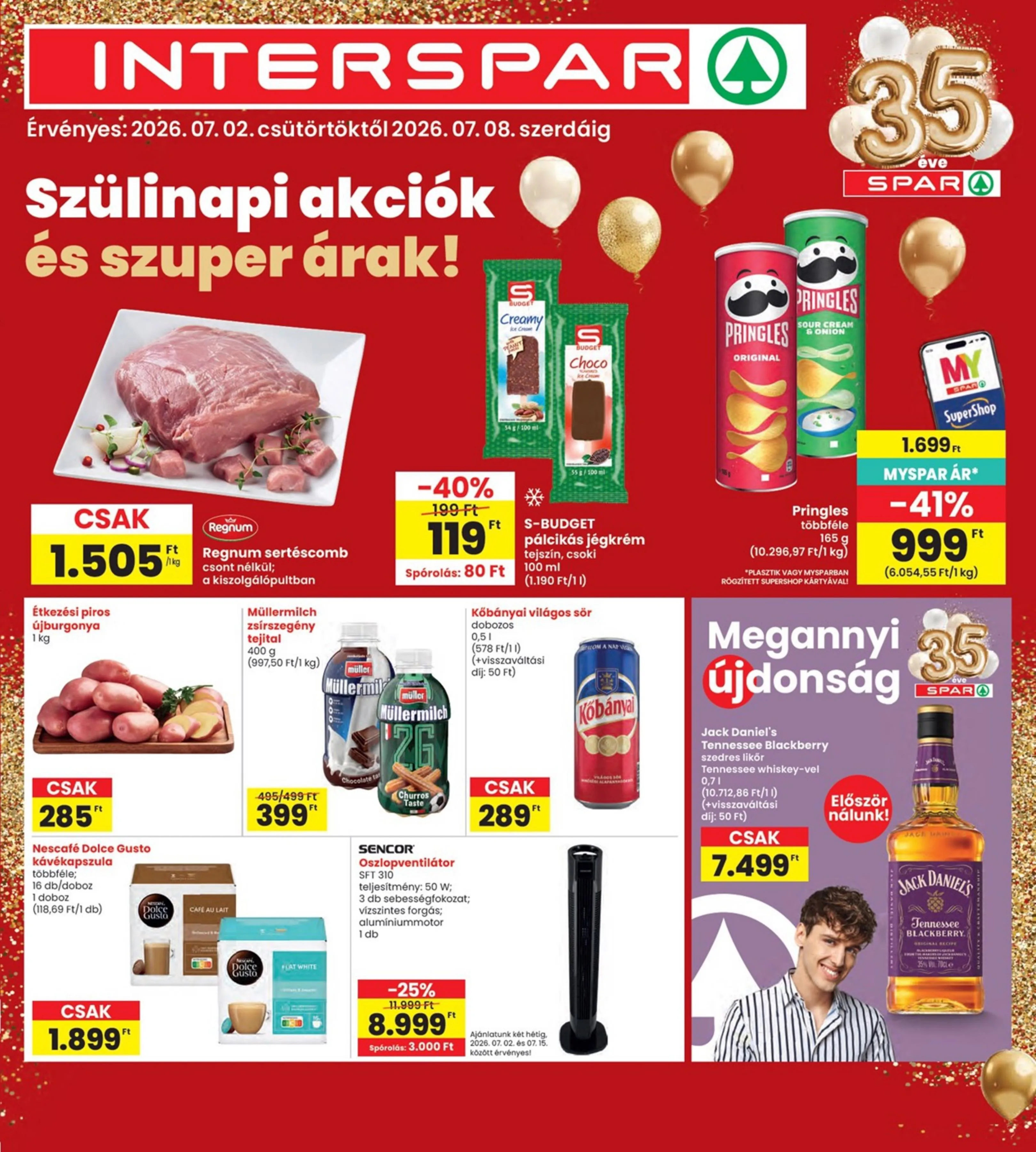 Interspar akciós újság 07.02–07.08