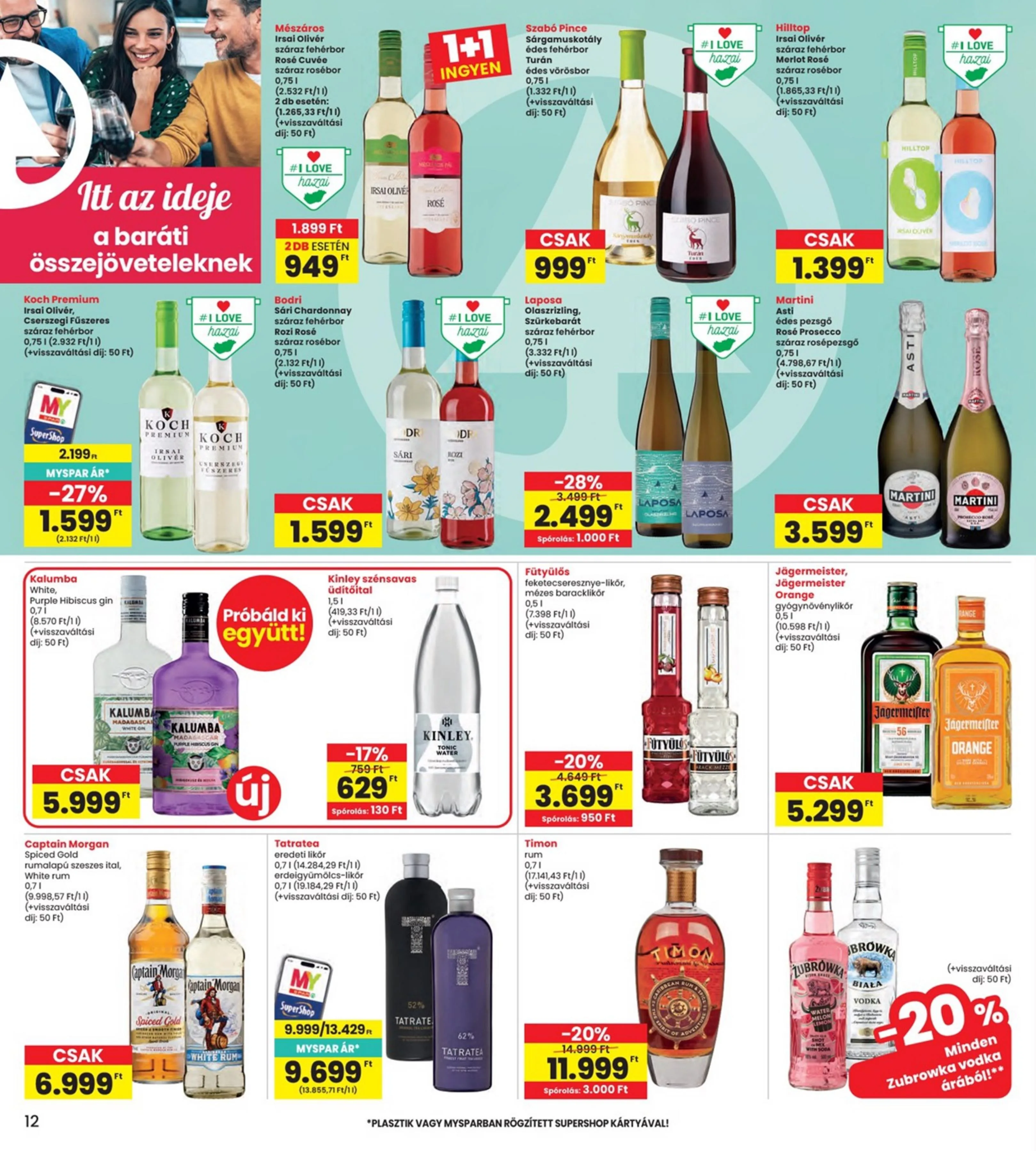 Interspar akciós újság 07.02–07.08 – 12. oldal