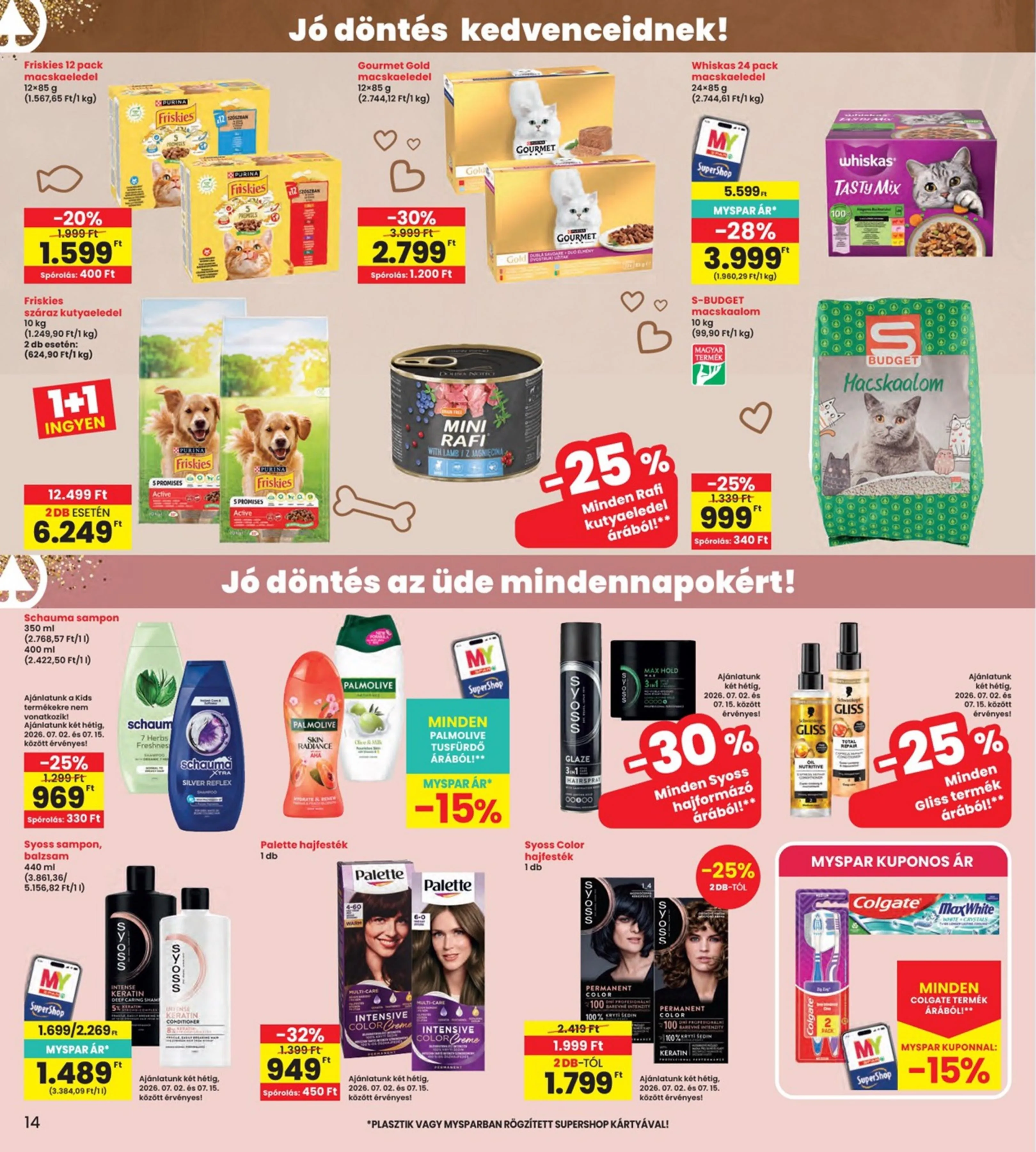 Interspar akciós újság 07.02–07.08 – 14. oldal