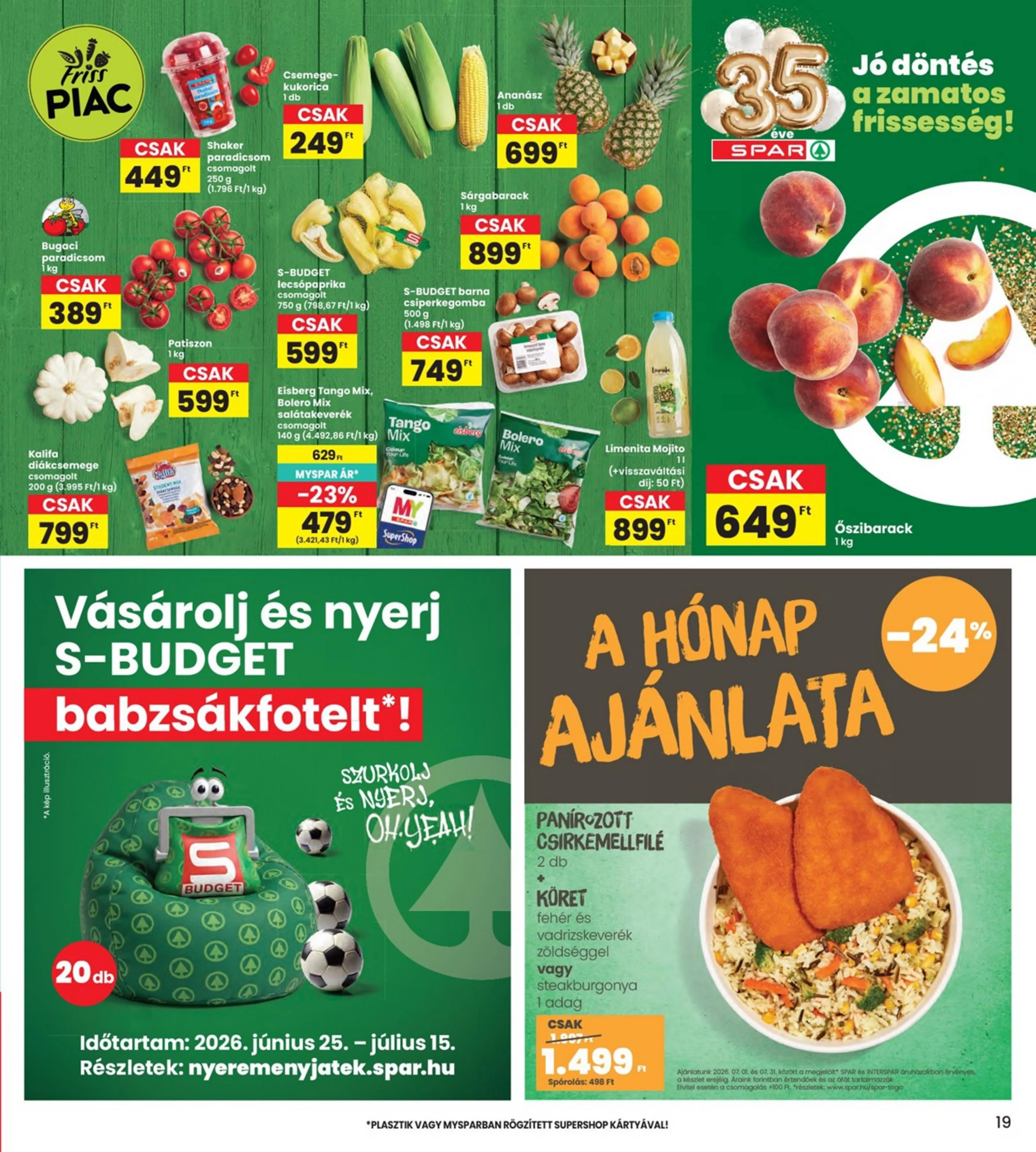 Interspar akciós újság 07.02–07.08 – 19. oldal