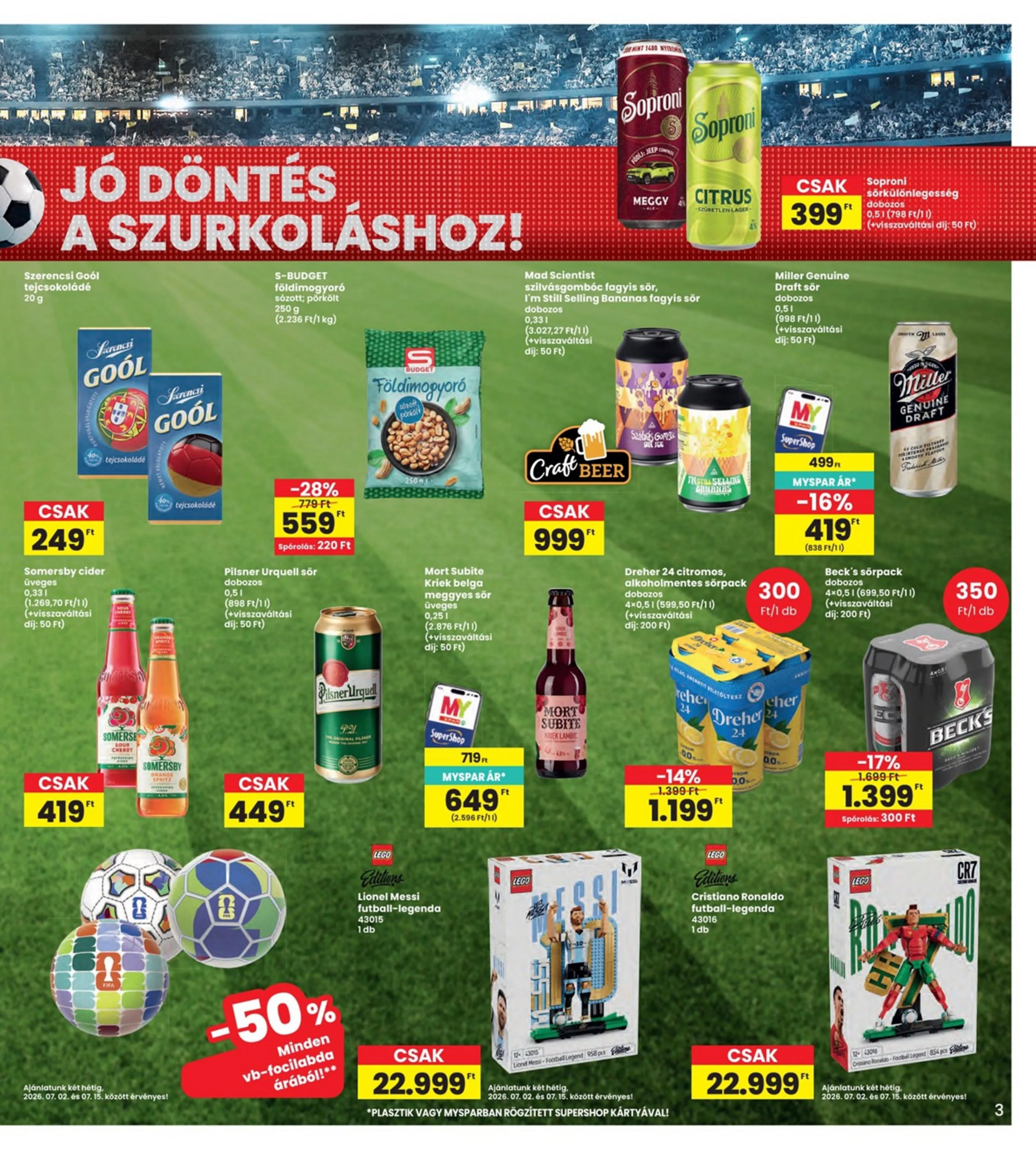 Interspar akciós újság 07.02–07.08 – 3. oldal