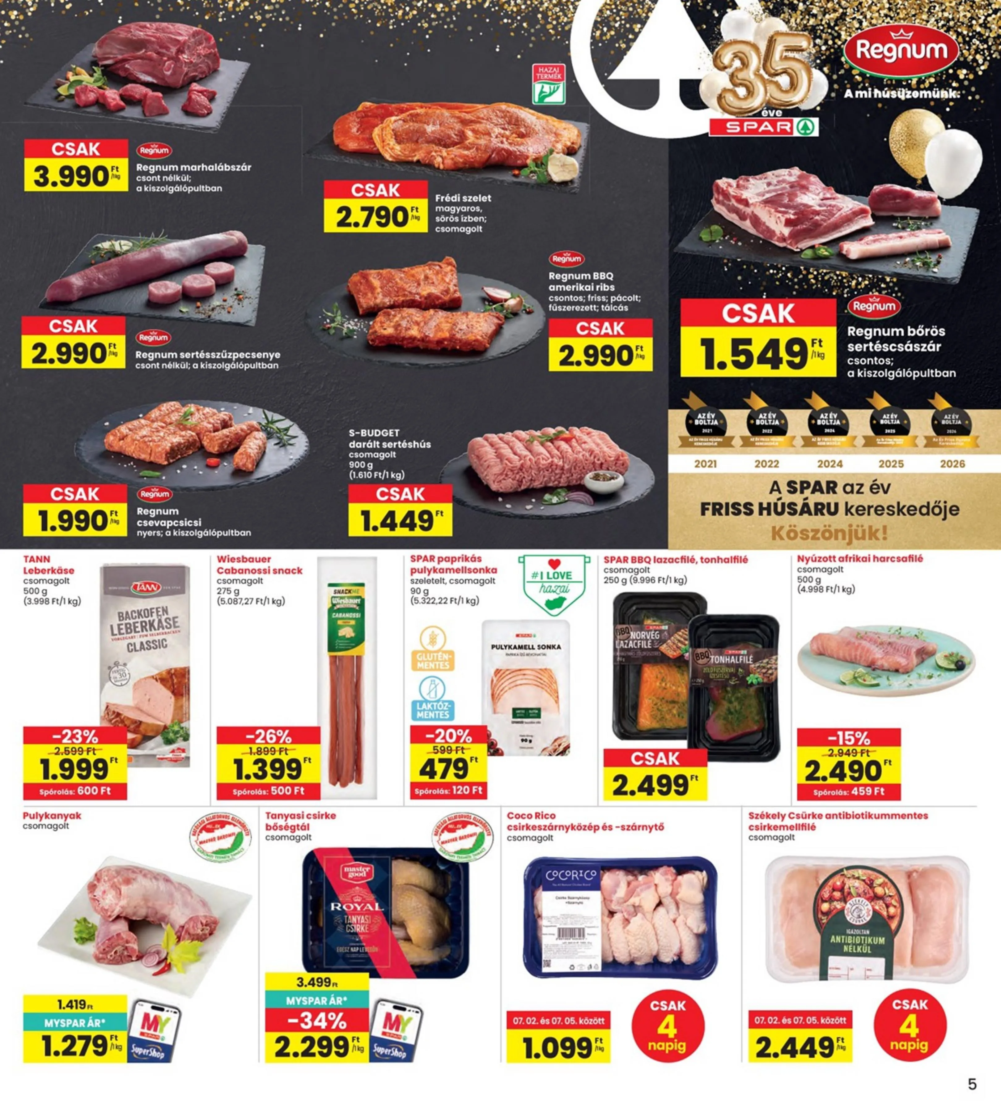 Interspar akciós újság 07.02–07.08 – 5. oldal