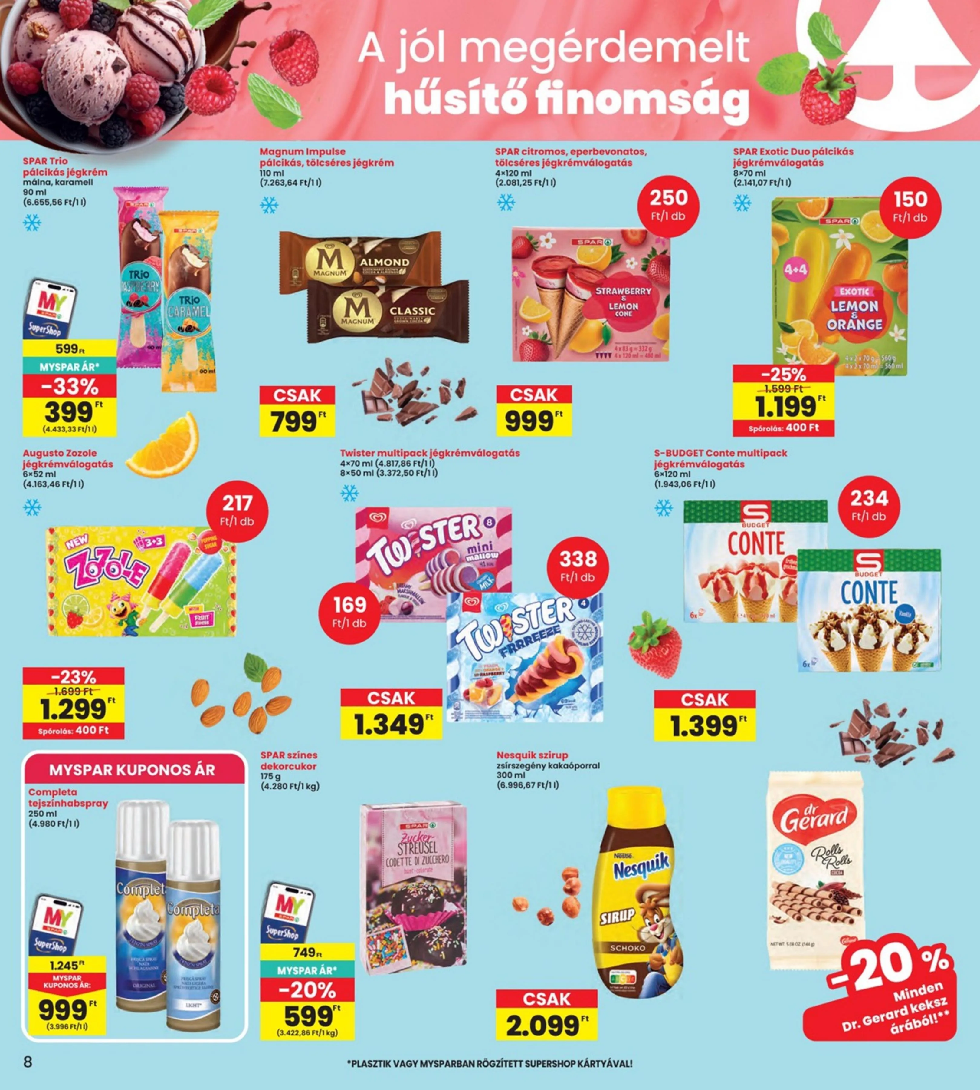 Interspar akciós újság 07.02–07.08 – 8. oldal