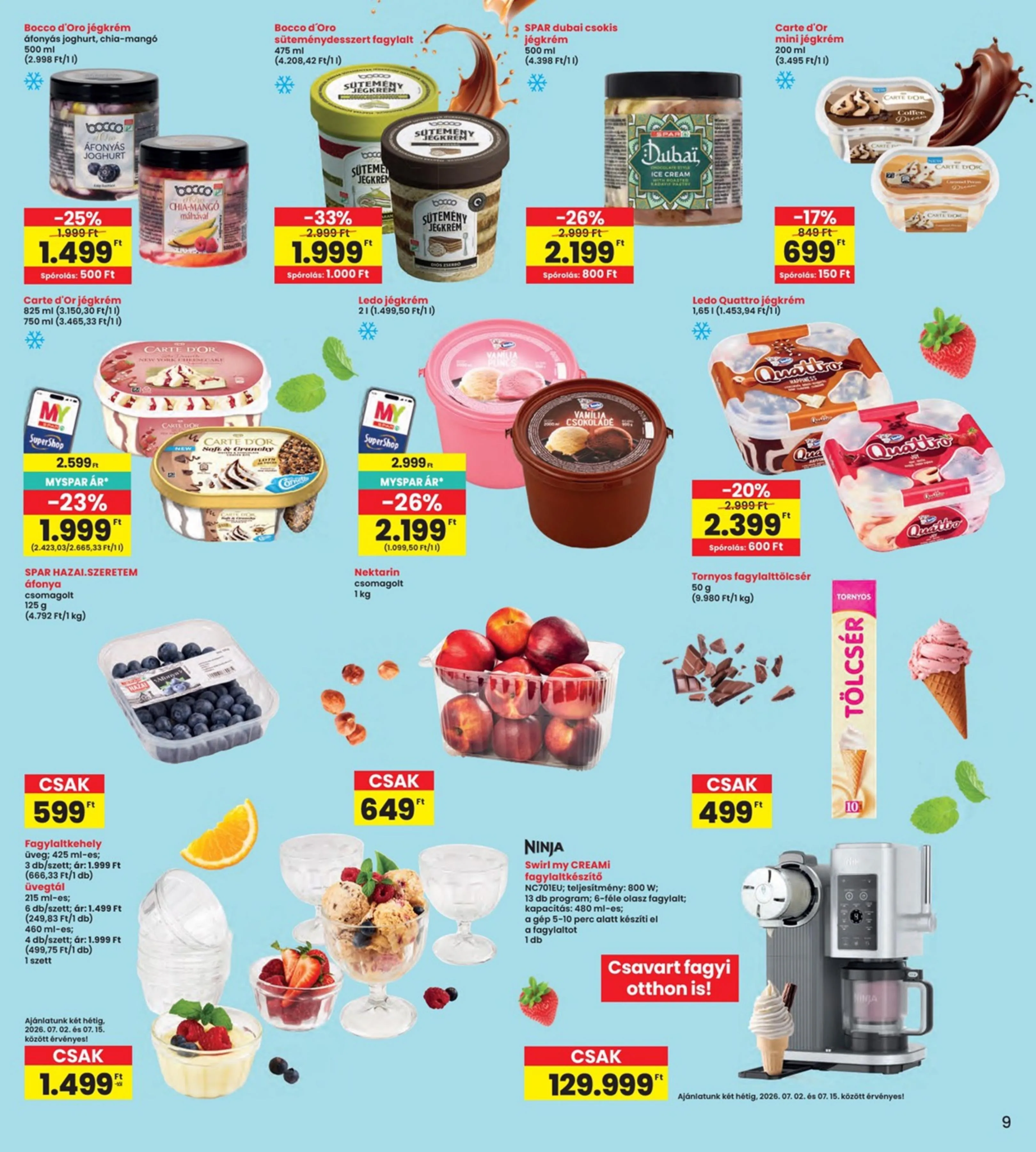 Interspar akciós újság 07.02–07.08 – 9. oldal