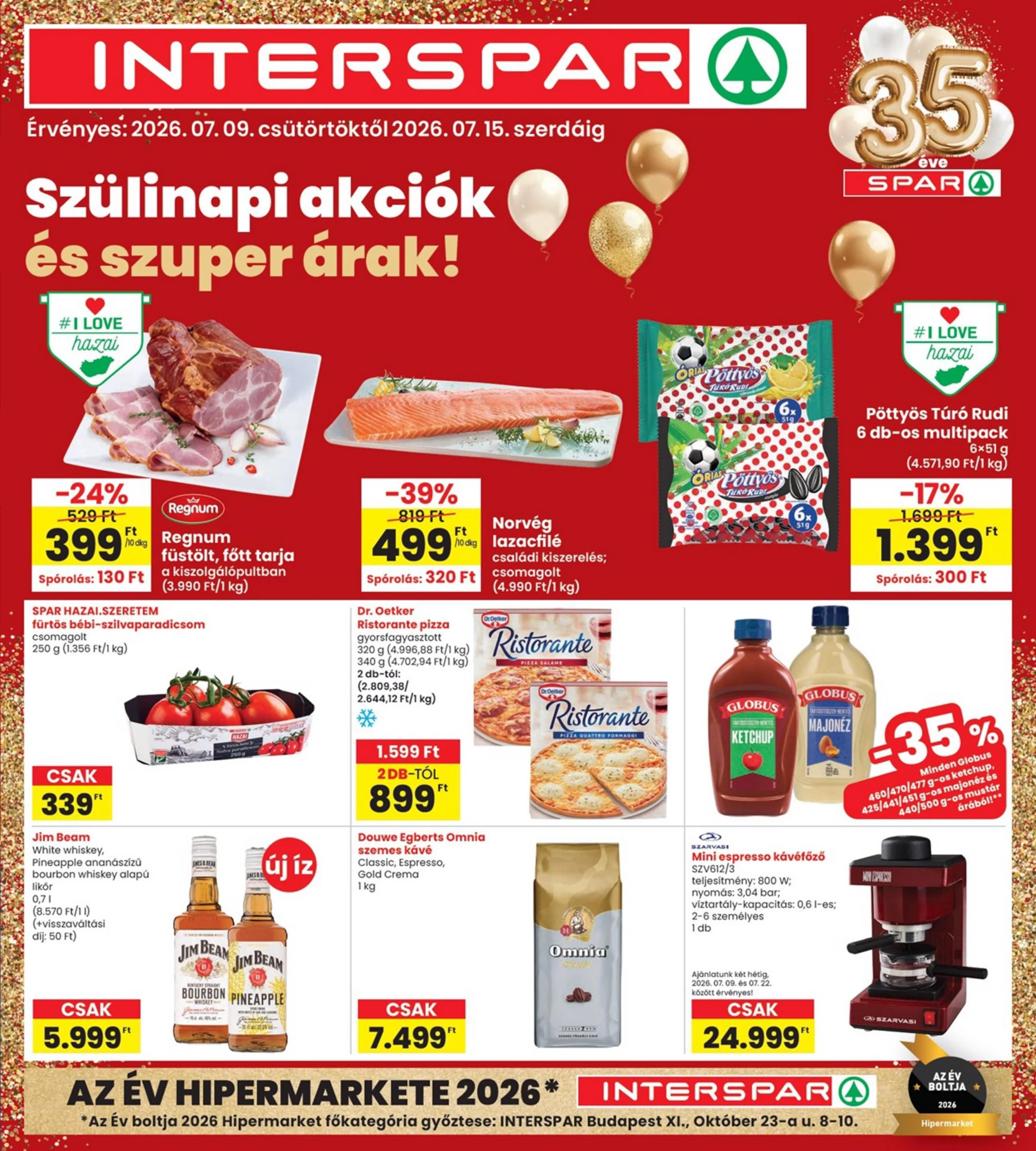 Interspar akciós újság 07.09–07.15